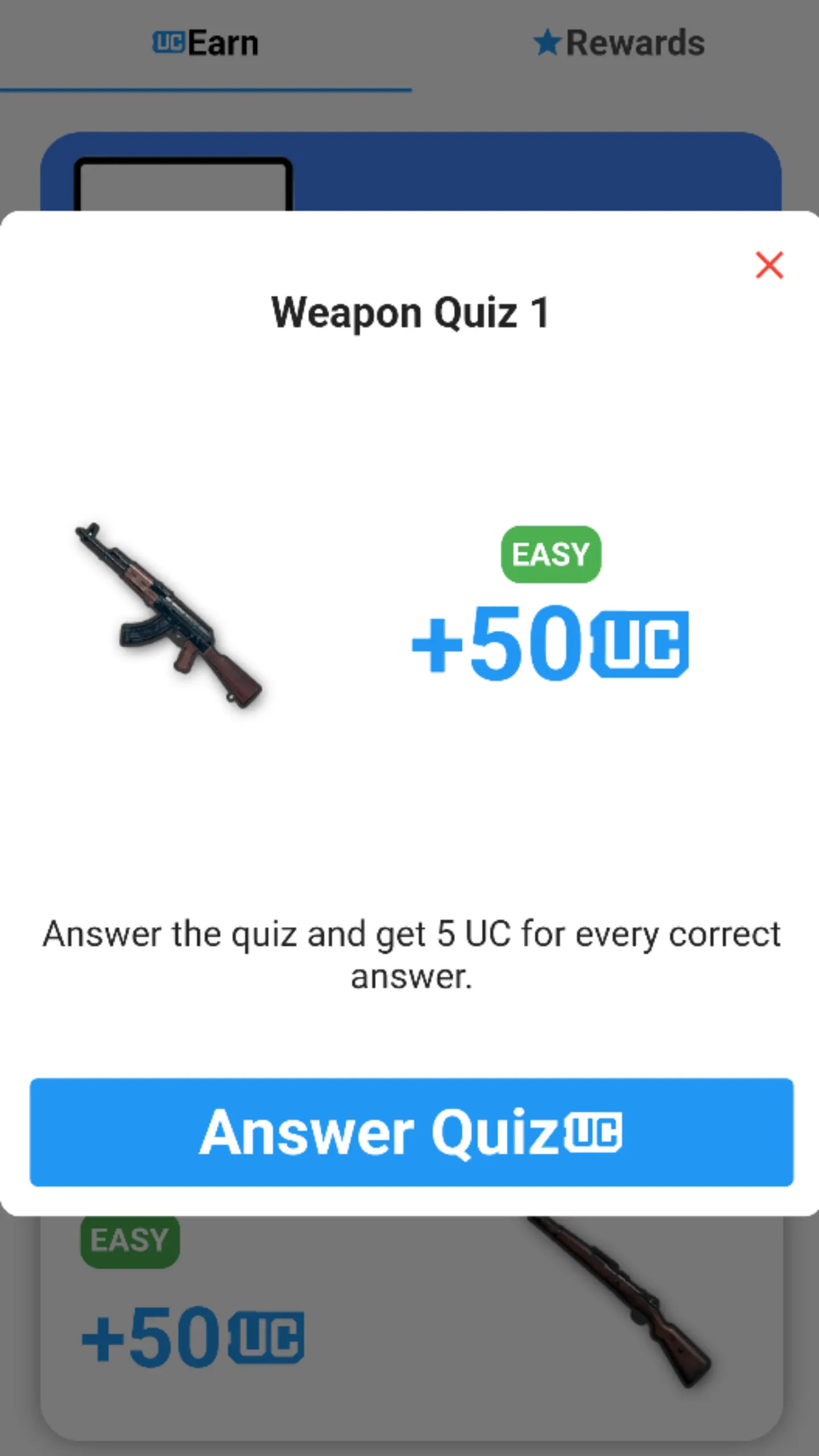 UC Reward Quiz - Earn UC | Indus Appstore | Screenshot