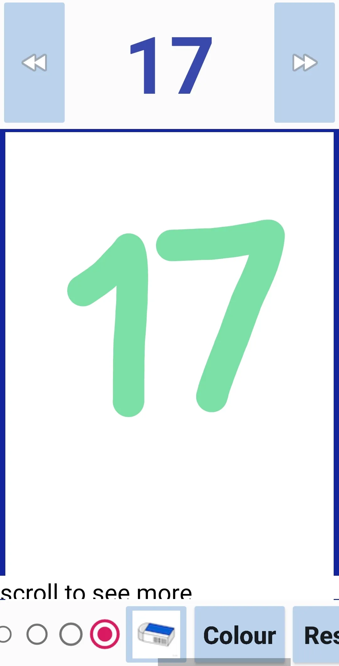 123 numbers tracing writing | Indus Appstore | Screenshot