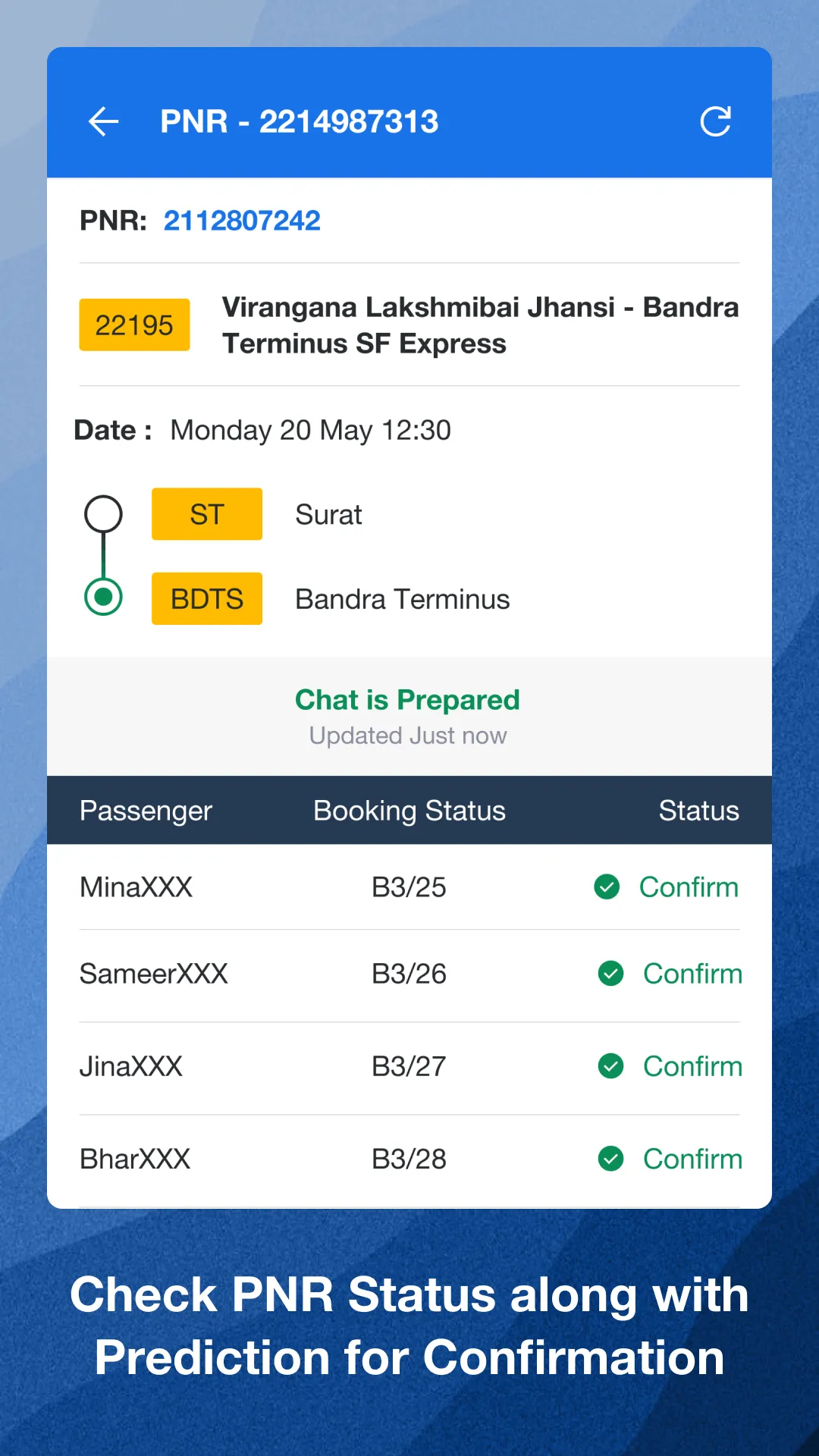 Live Train Status - PNR Status | Indus Appstore | Screenshot