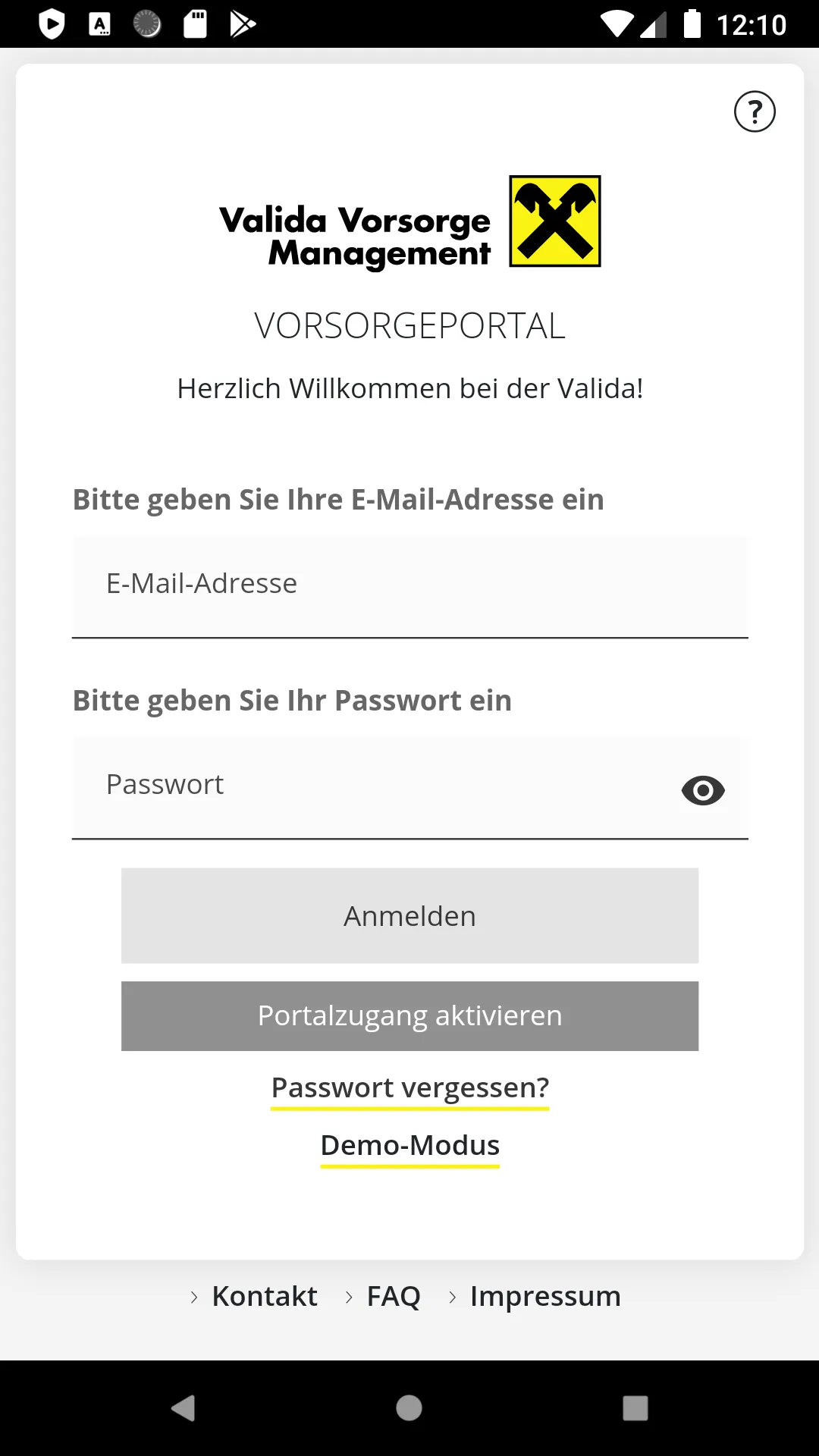 Valida Vorsorge Management | Indus Appstore | Screenshot