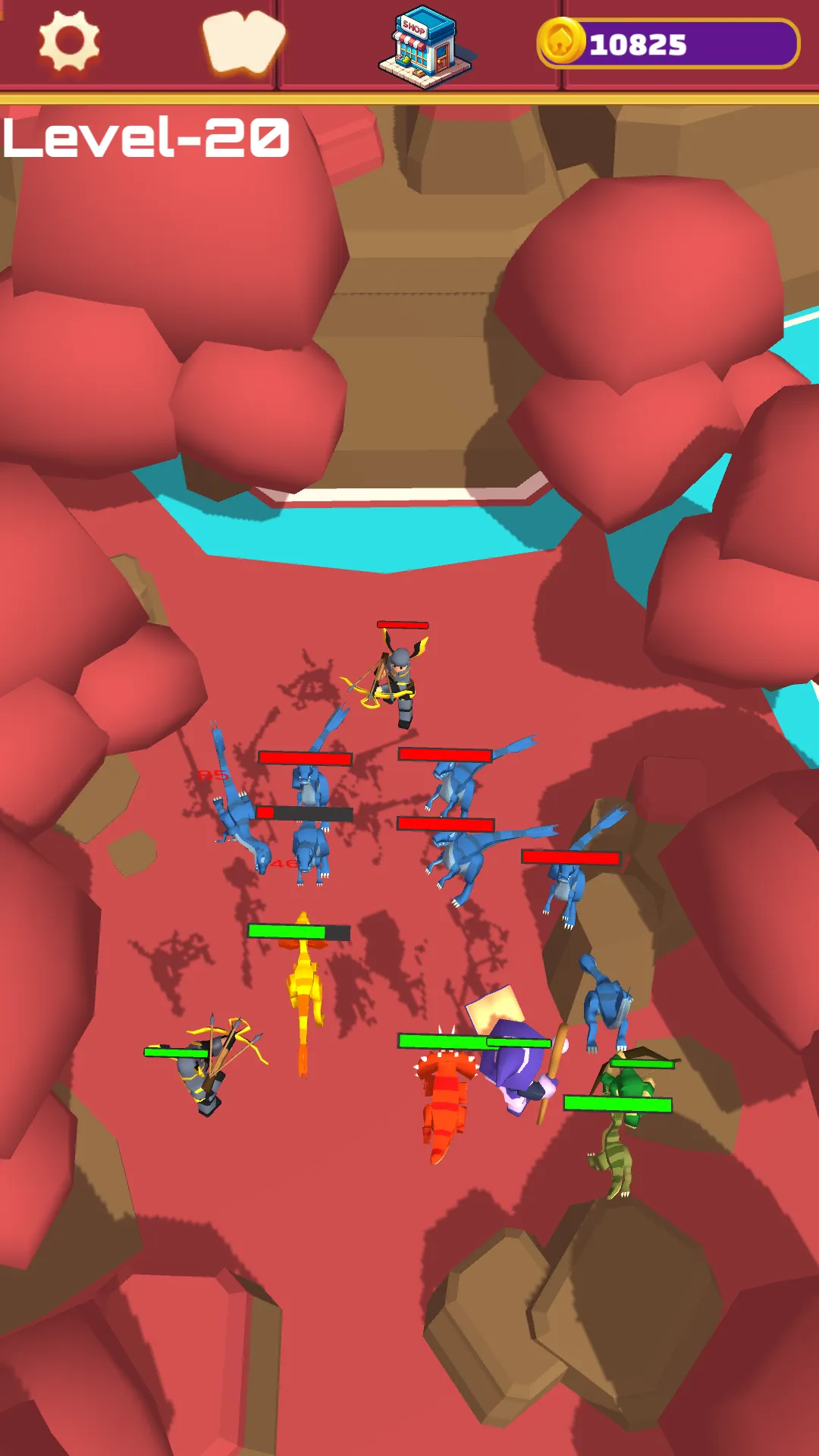 Dino Tactic Fusion | Indus Appstore | Screenshot