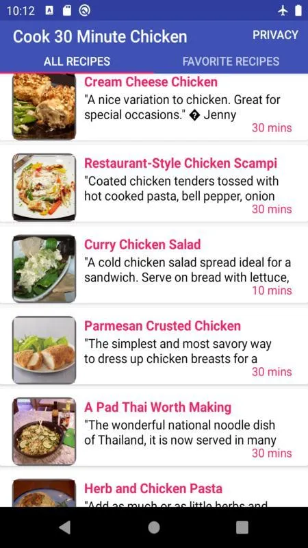 chicken n 30 mint: easy recipe | Indus Appstore | Screenshot