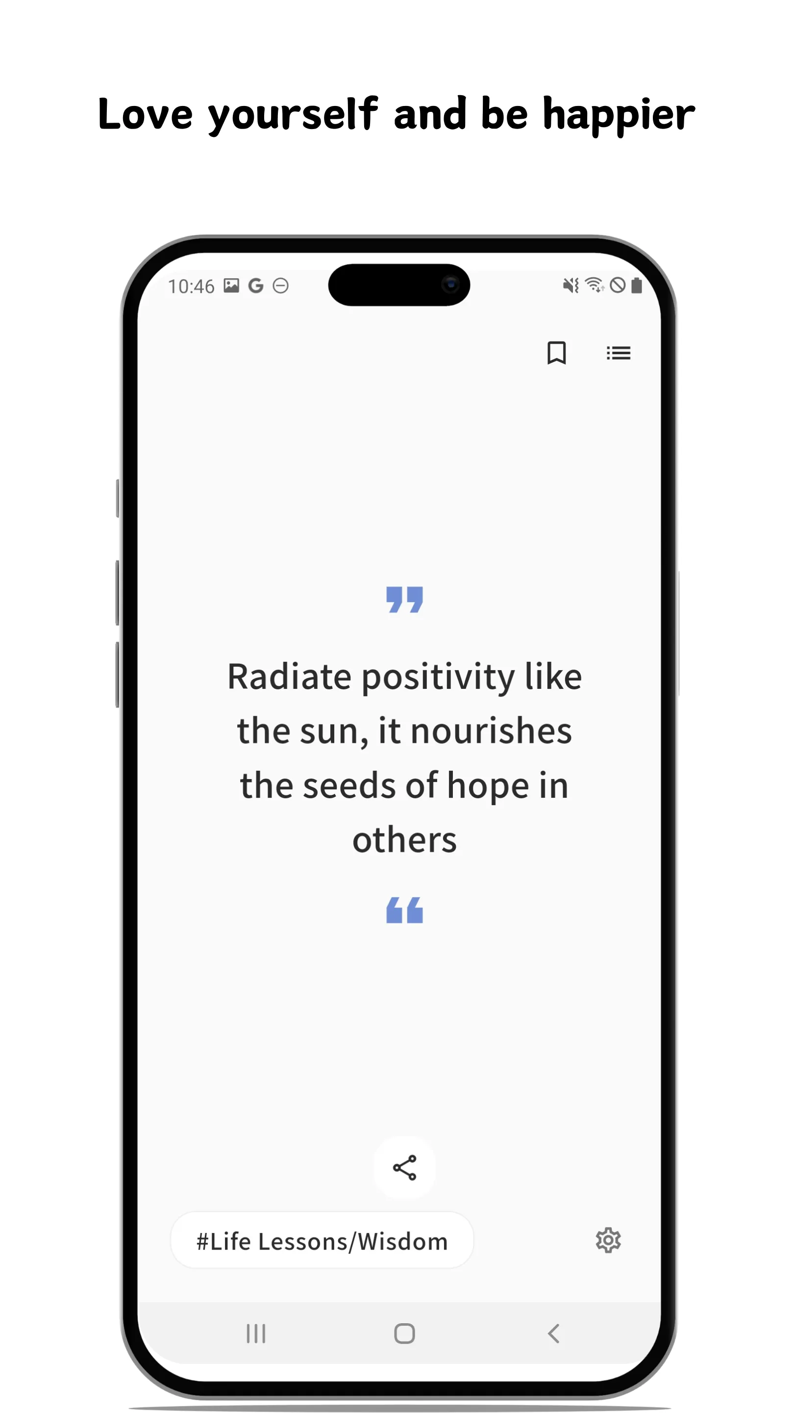 InnerPeace: Daily Quotes | Indus Appstore | Screenshot