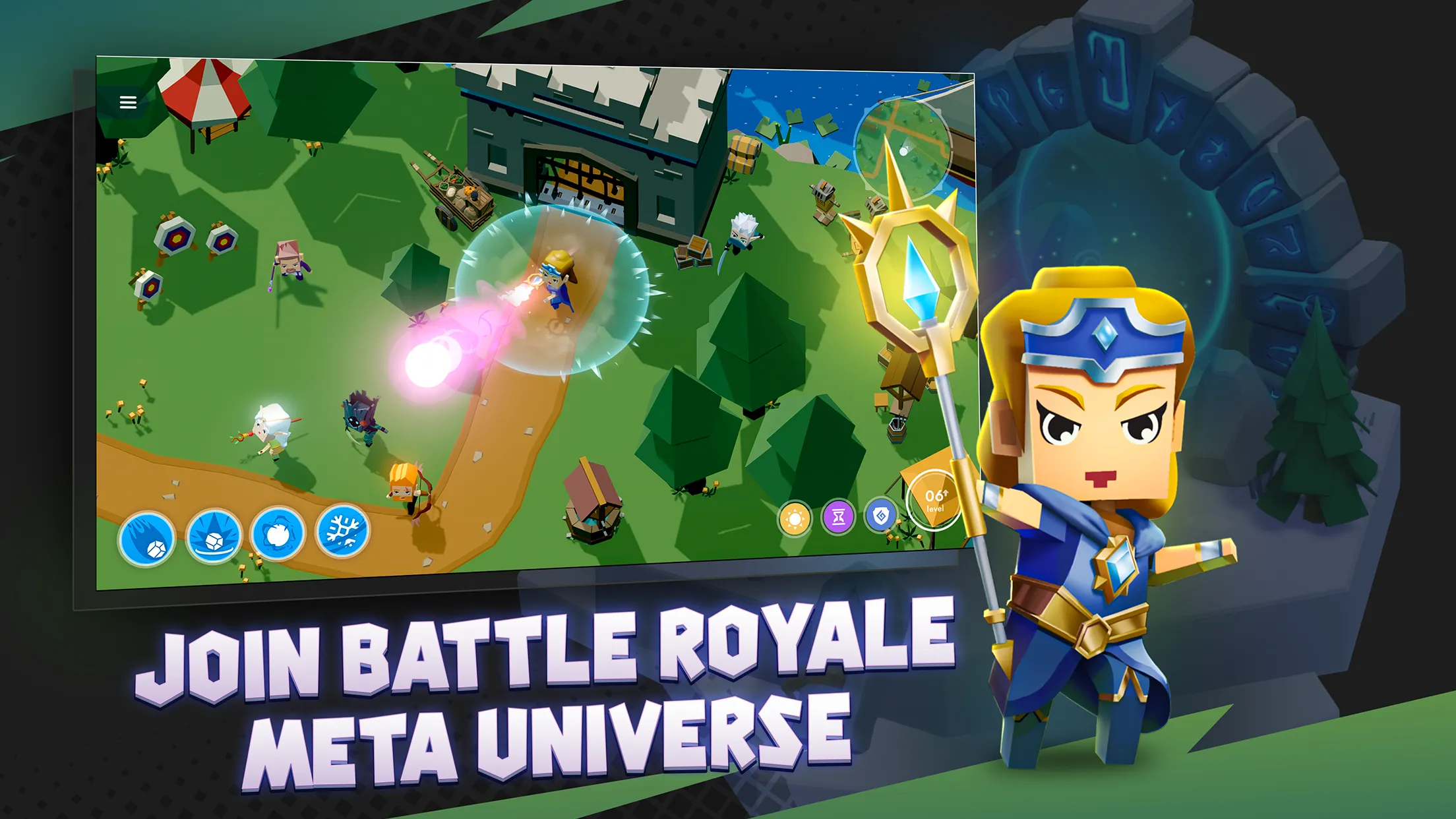 Axes Metaverse: Battle Royale | Indus Appstore | Screenshot