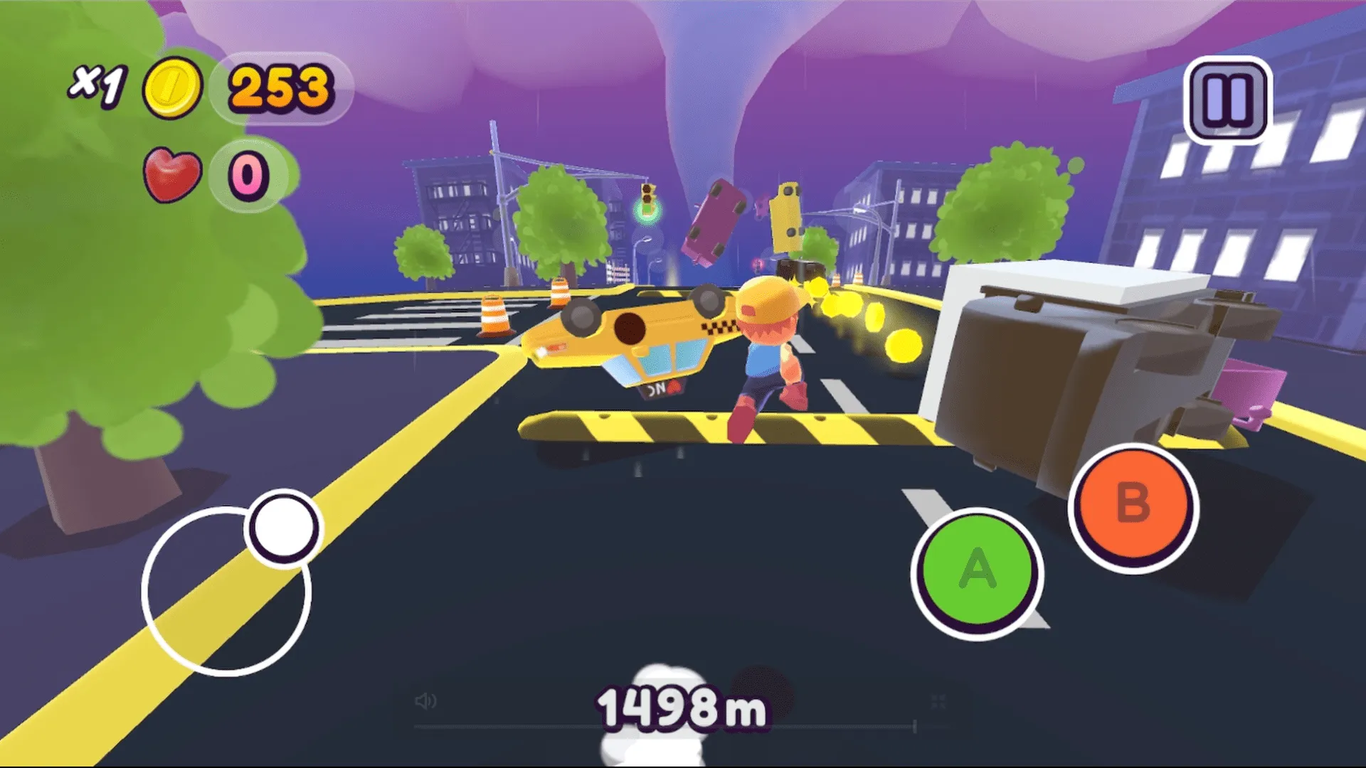 Sidestep Storm - Running Game | Indus Appstore | Screenshot