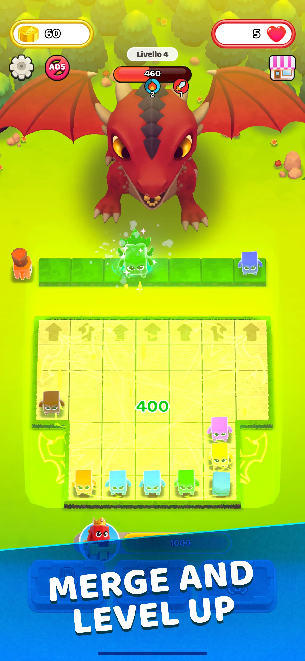 Merge & Siege - Dragon Battle | Indus Appstore | Screenshot