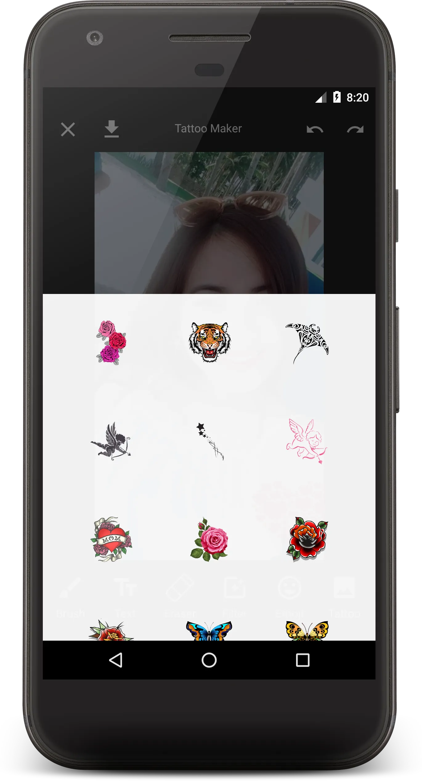 Tattoo Maker | Indus Appstore | Screenshot