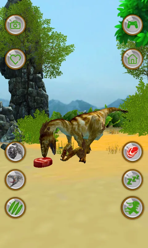 Talking Jurassic Raptor | Indus Appstore | Screenshot