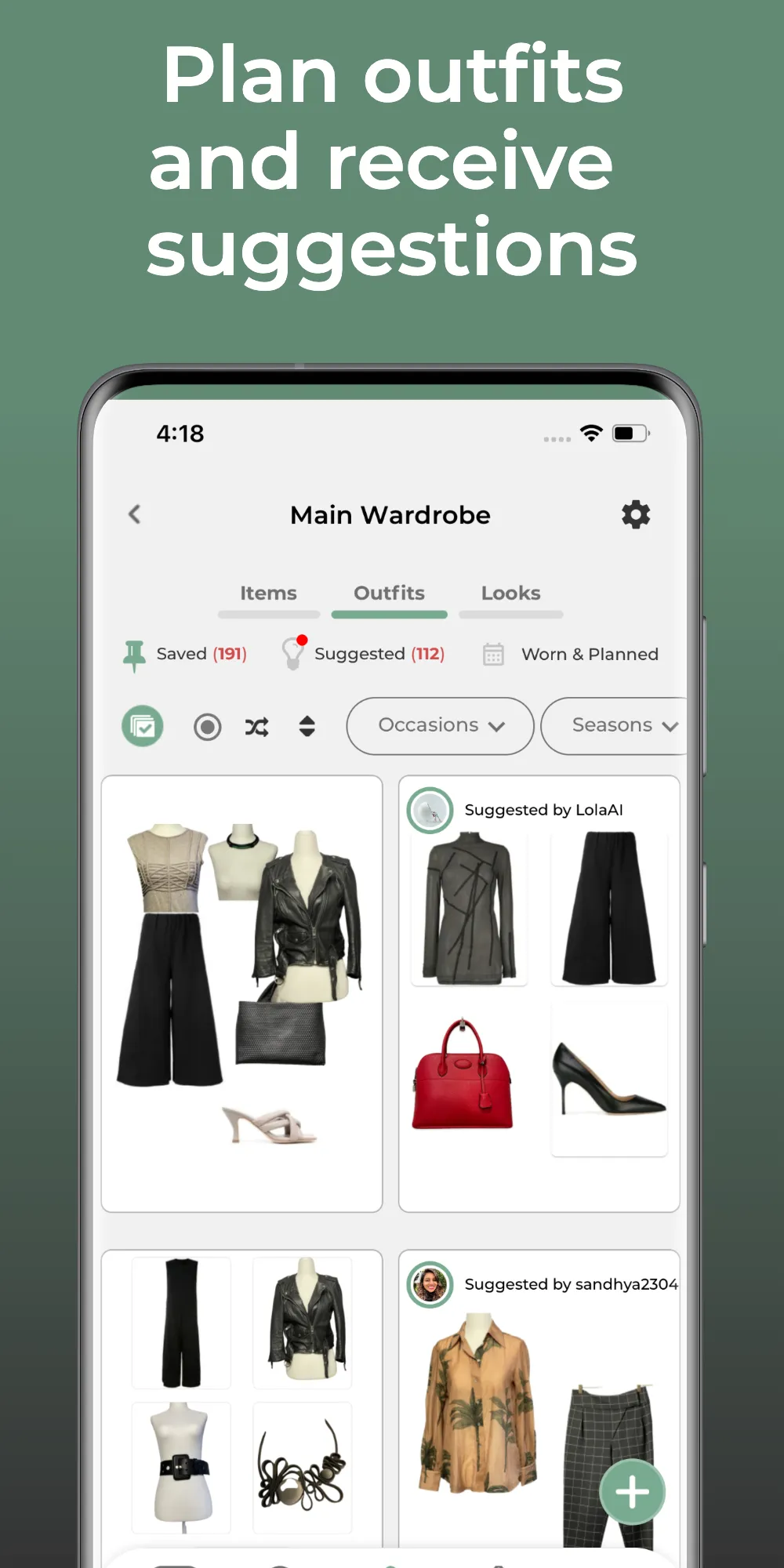 OpenWardrobe Outfit Planner ++ | Indus Appstore | Screenshot