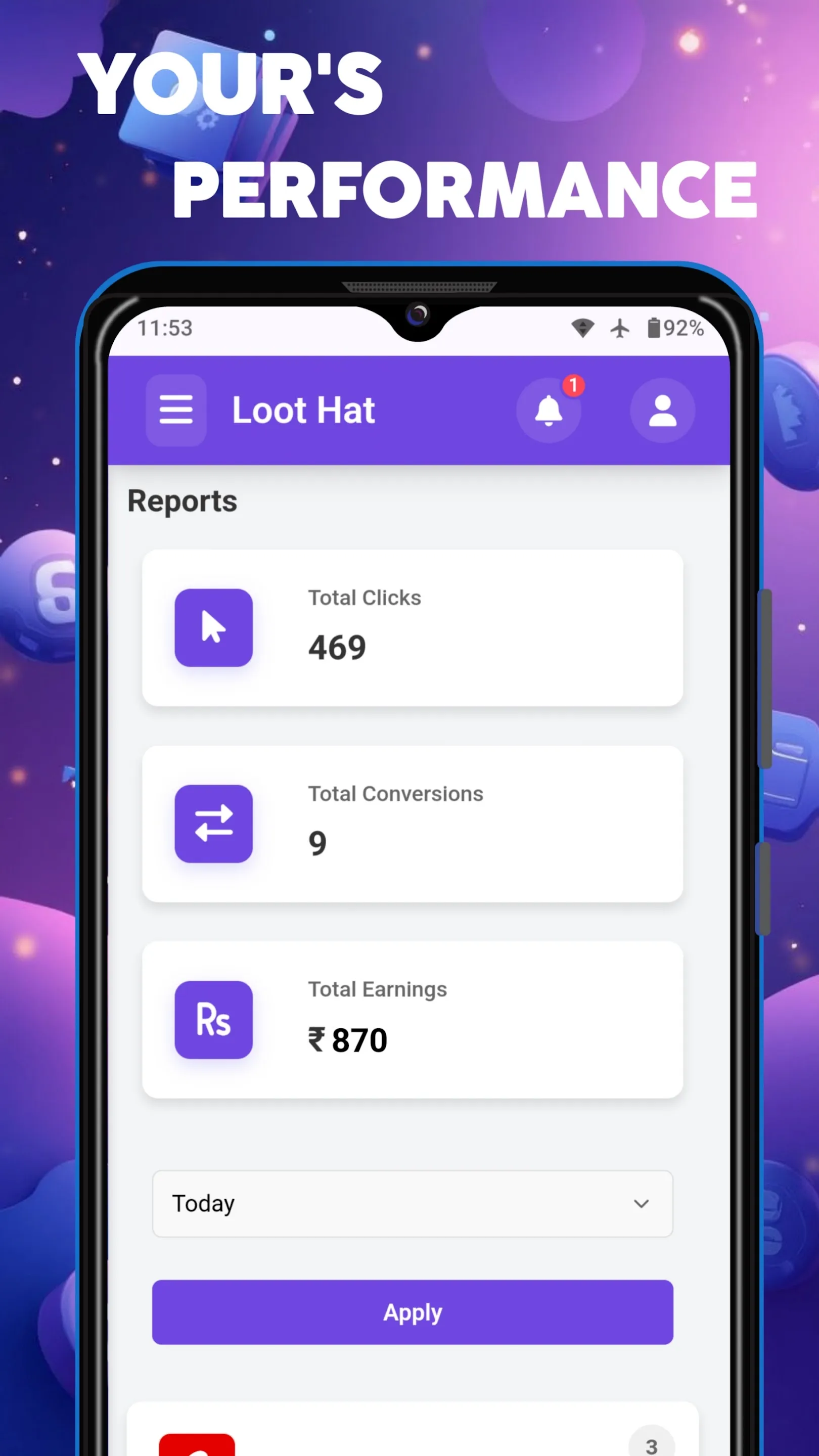 Loot Hat: Share and Earn Money | Indus Appstore | Screenshot