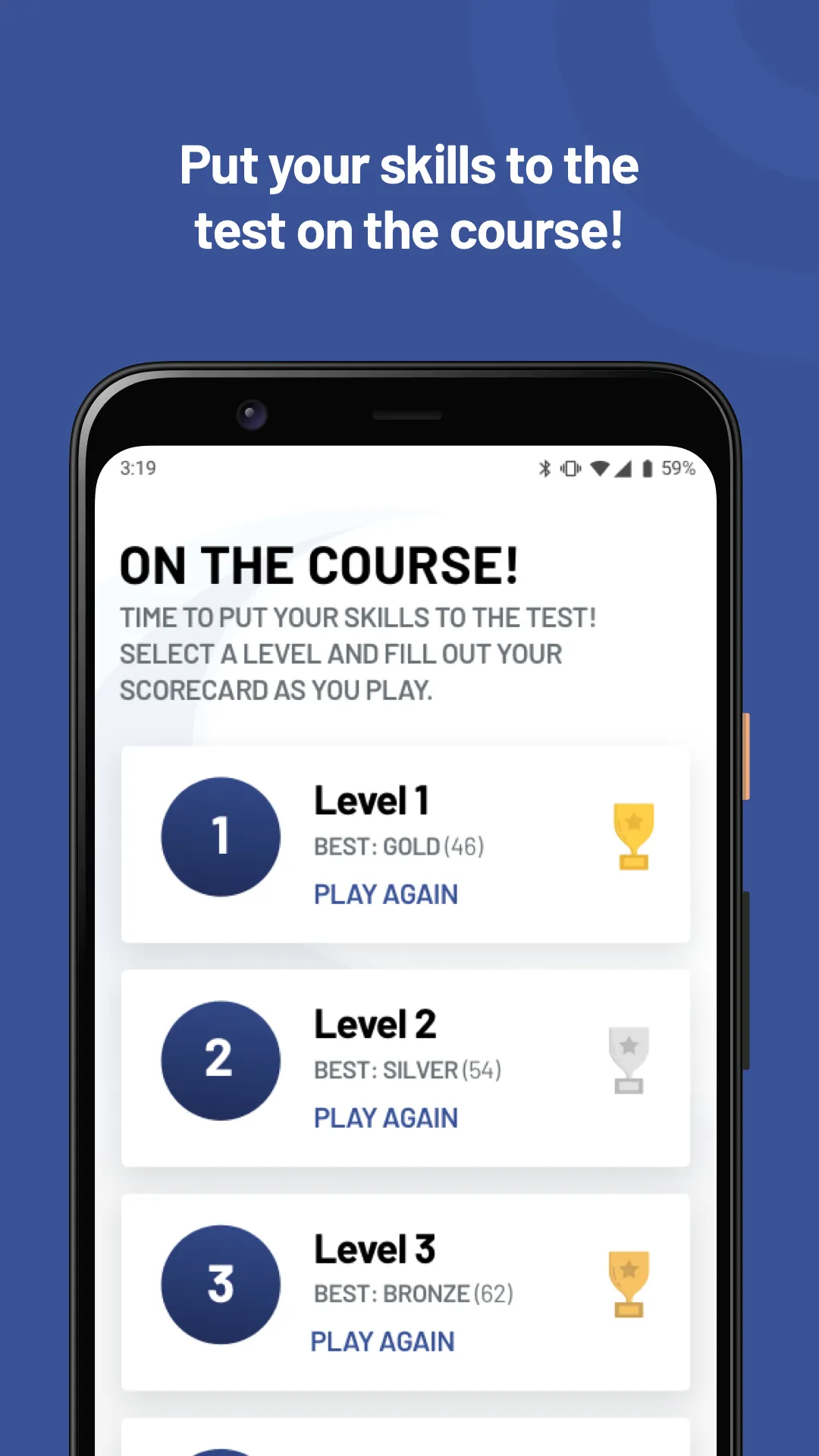 MyPathway2Golf | Indus Appstore | Screenshot