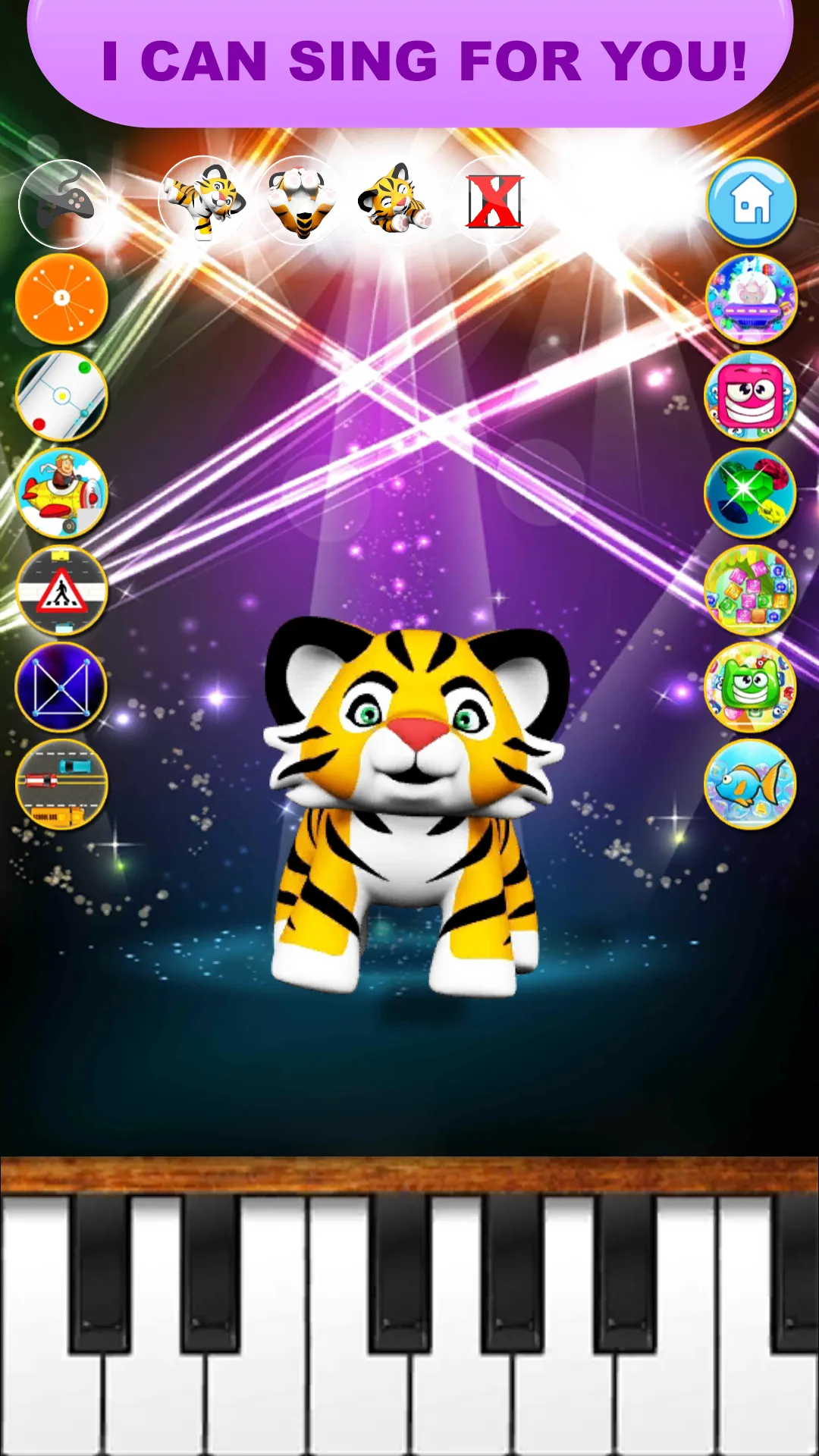 Talking Tiger Big Cat | Indus Appstore | Screenshot