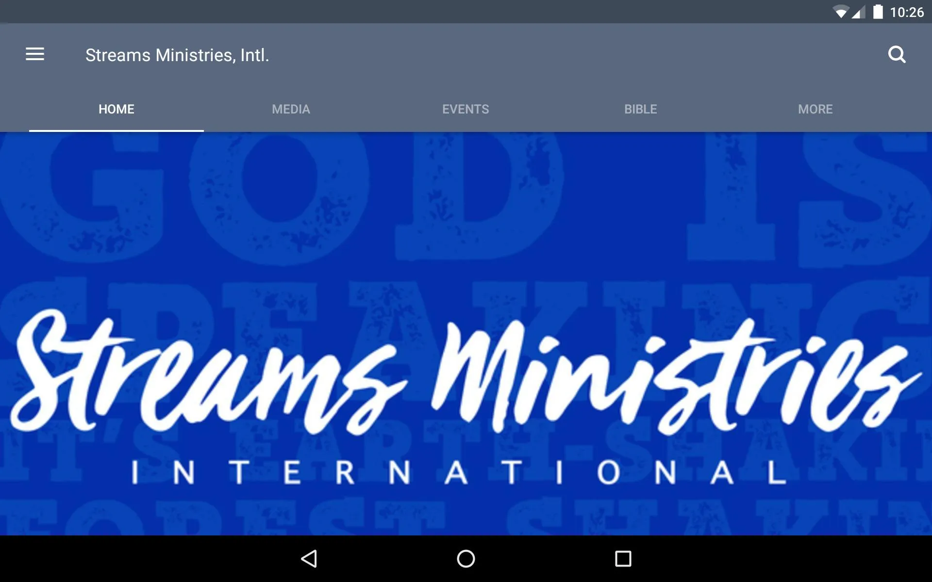 Streams Ministries, Intl. | Indus Appstore | Screenshot