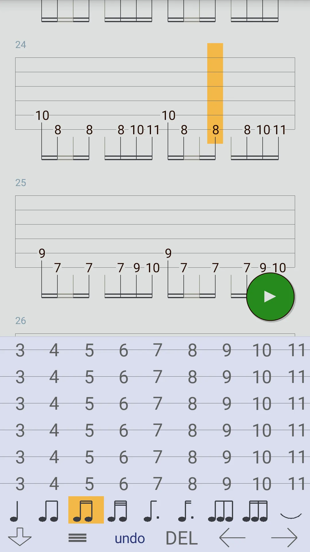 Guitar Tabs X | Indus Appstore | Screenshot