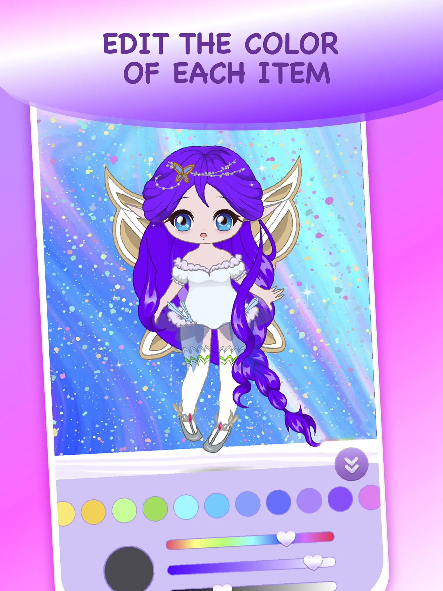 Fairy Dress Up Avatar Creator | Indus Appstore | Screenshot