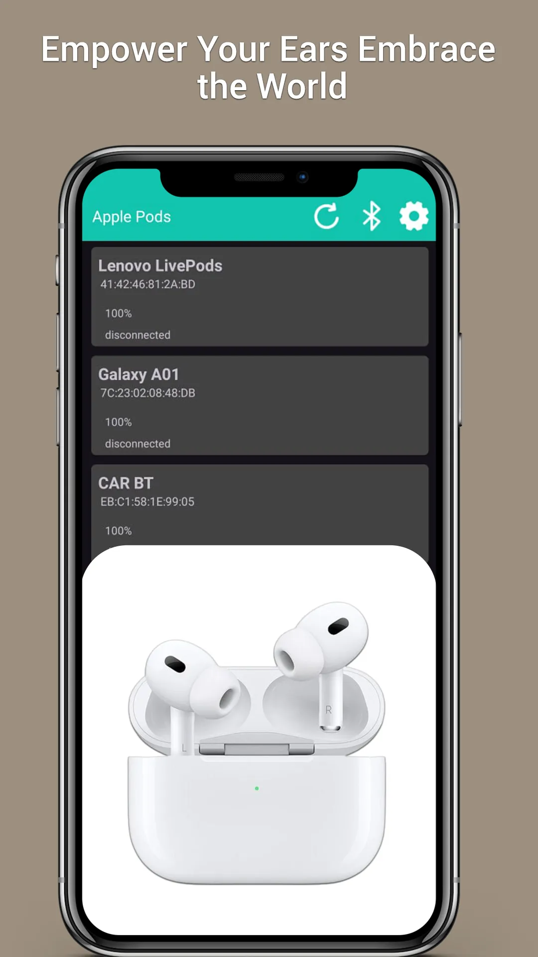 Airpods For Android | Indus Appstore | Screenshot