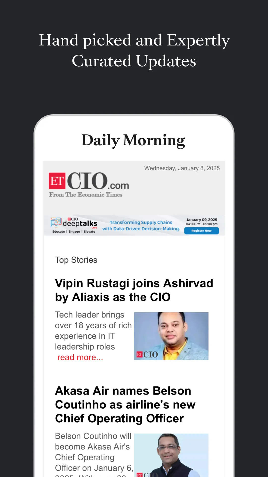 ETCIO by The Economic Times | Indus Appstore | Screenshot