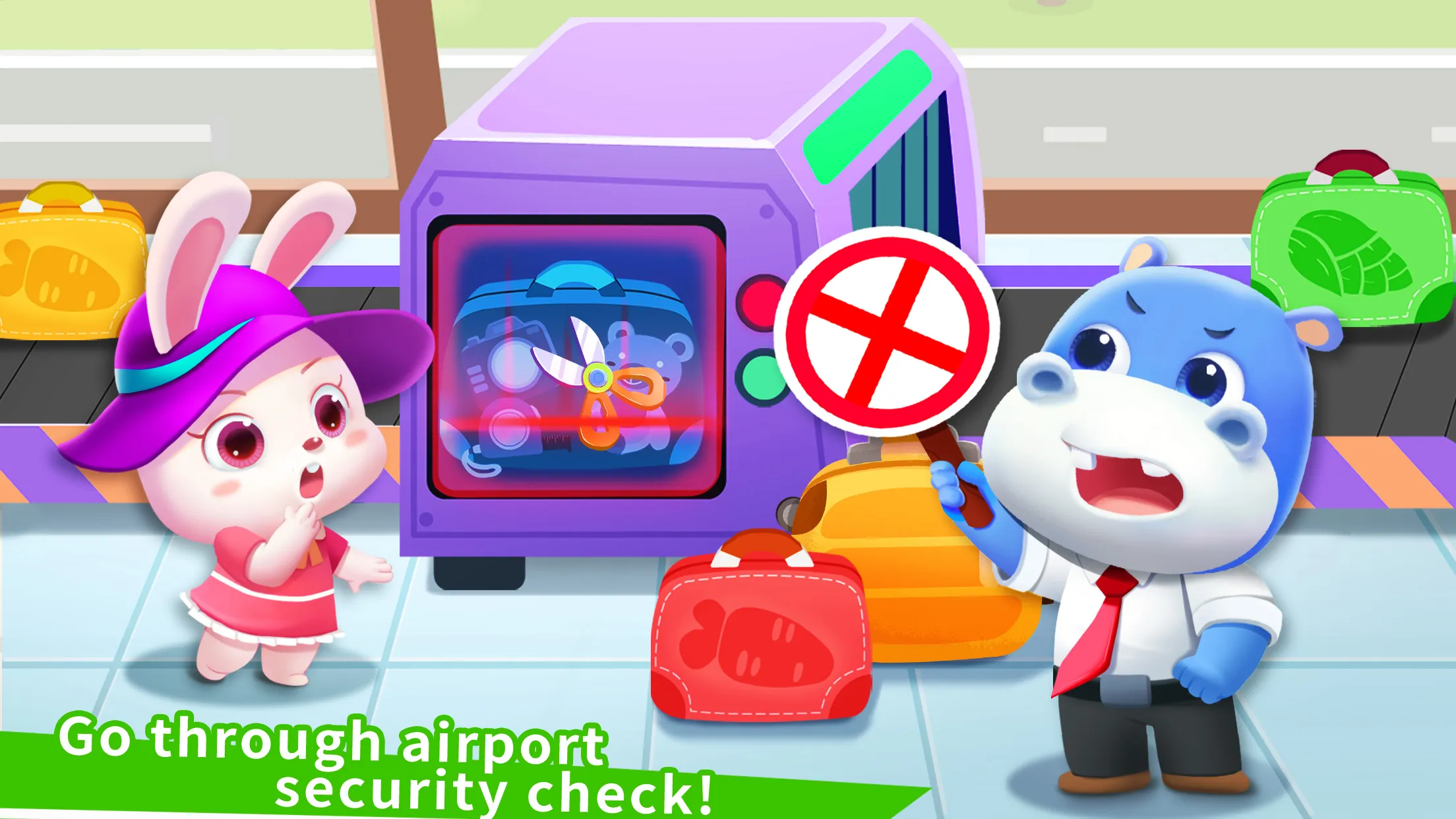 Baby Panda's Airport | Indus Appstore | Screenshot