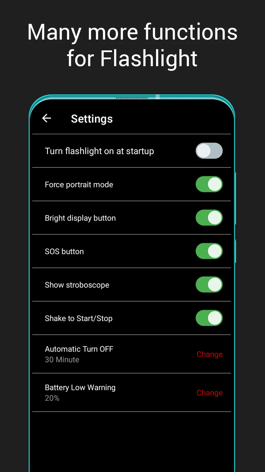 Flashlight with SOS & Blinker | Indus Appstore | Screenshot