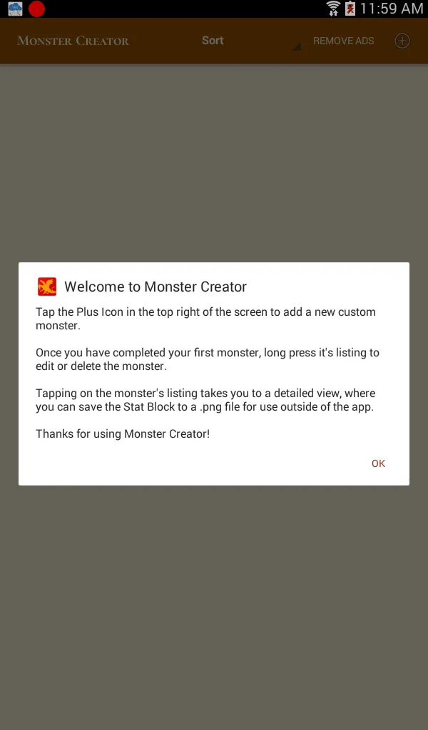 5e Monster Creator | Indus Appstore | Screenshot