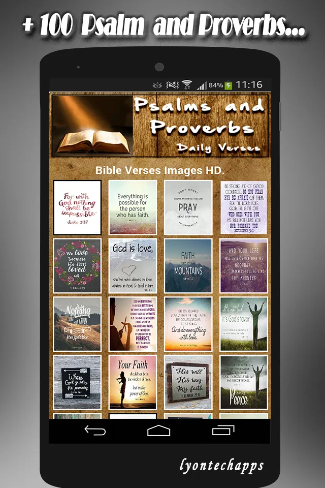 Psalms and Proverbs Daily Vers | Indus Appstore | Screenshot