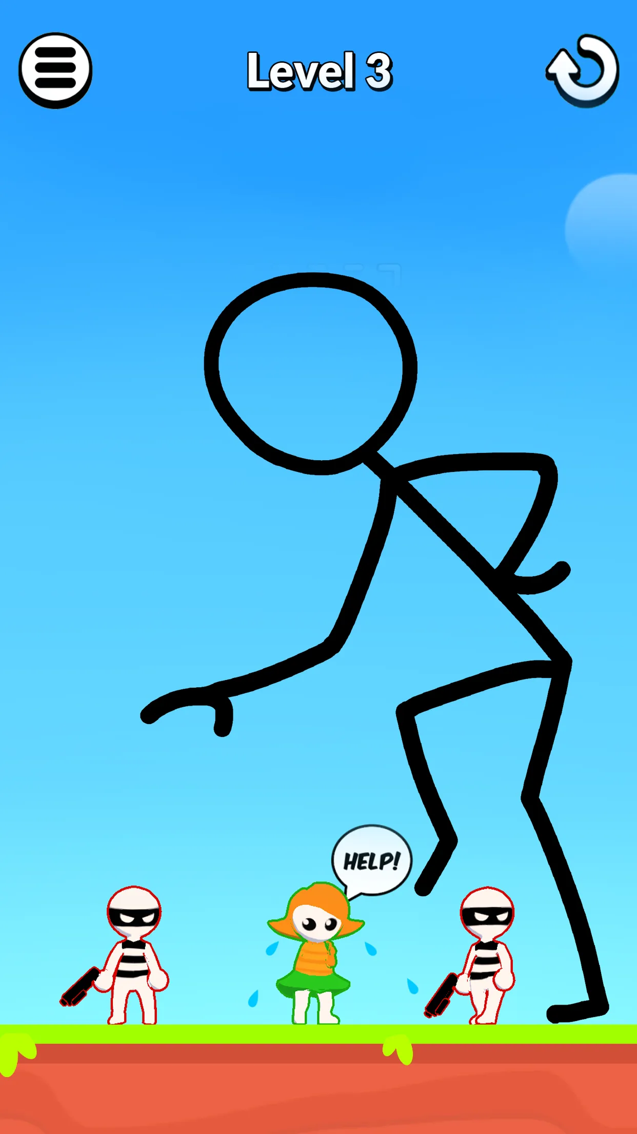 Draw Hero 3D: Draw Your Weapon | Indus Appstore | Screenshot