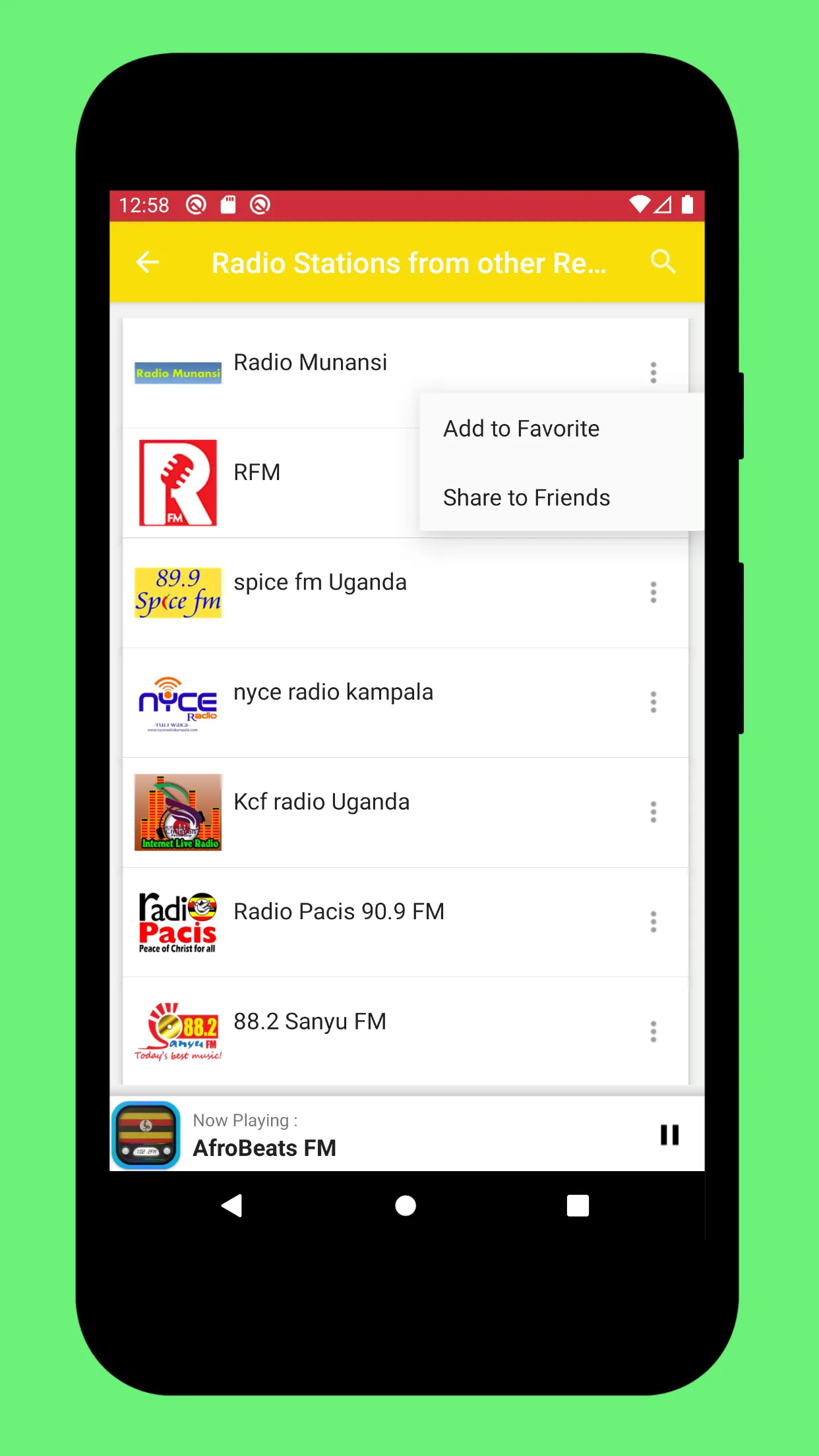 Radio Uganda + Radio Uganda FM | Indus Appstore | Screenshot