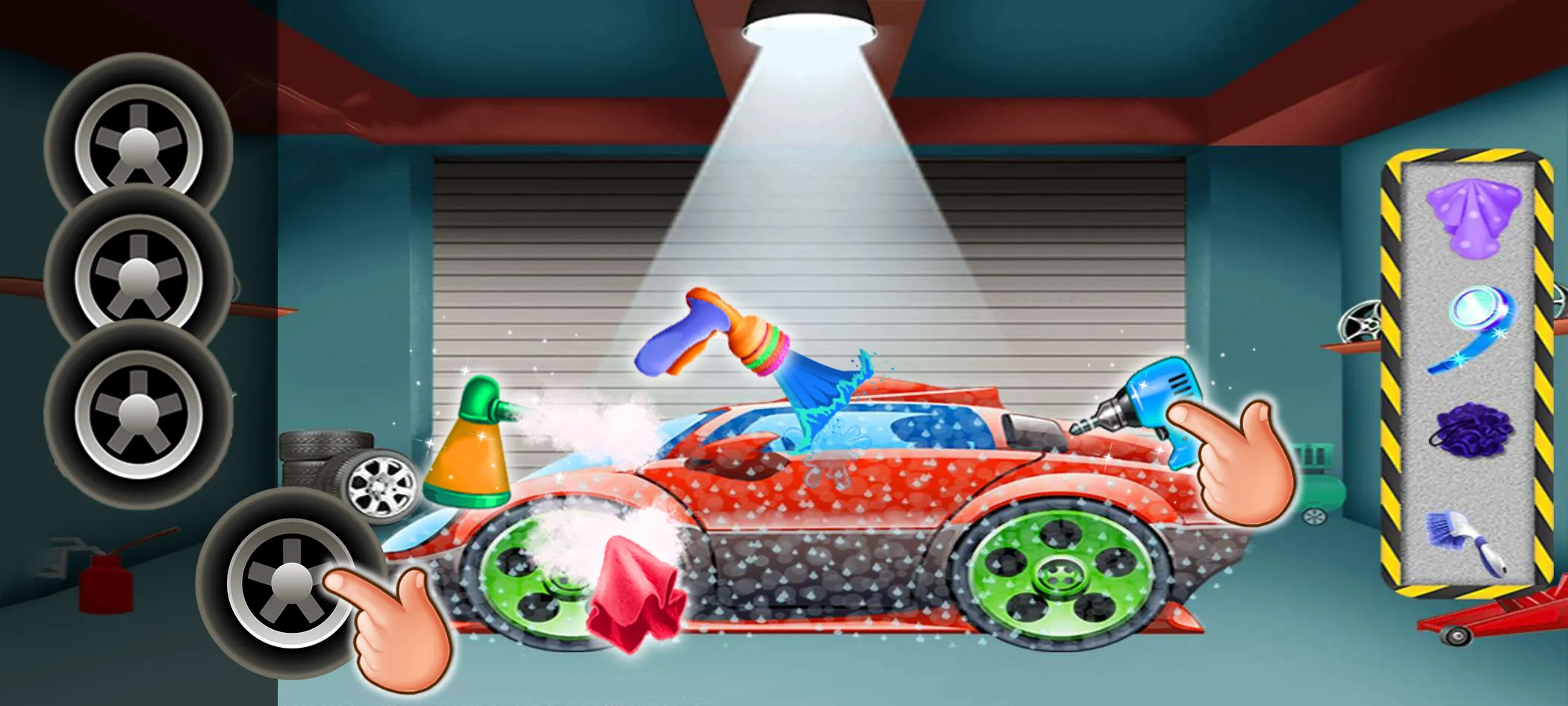 Kids Car Wash Auto Workshop | Indus Appstore | Screenshot