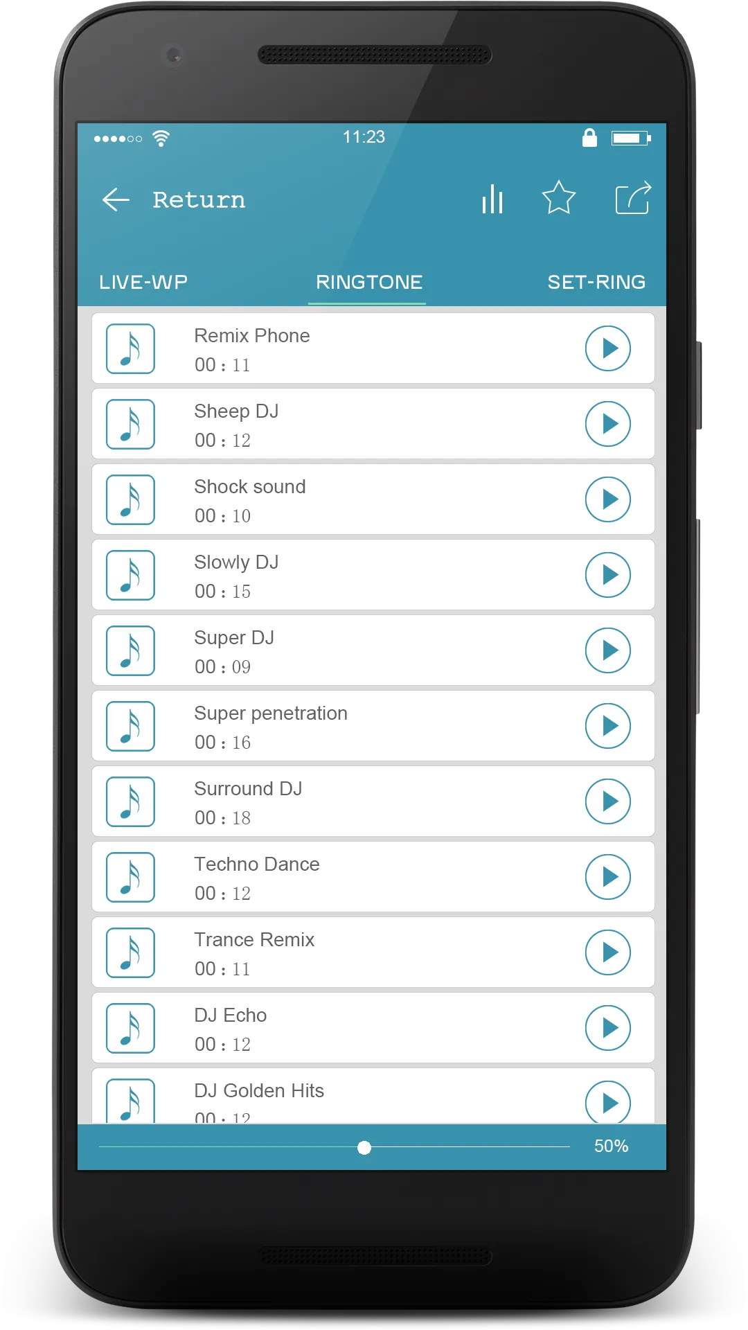 DJ Remix Electronic Ringtones | Indus Appstore | Screenshot