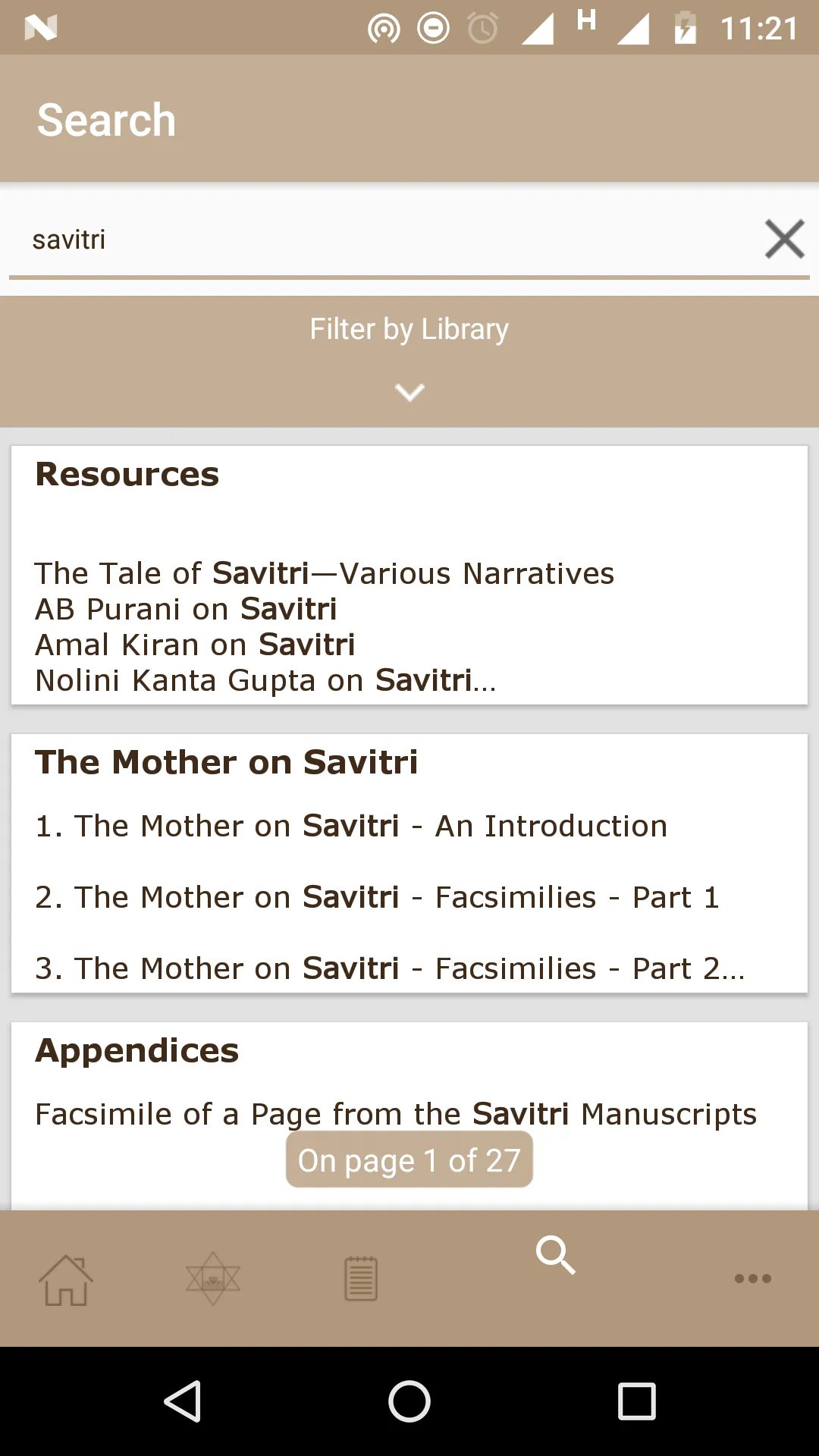 Savitri by Sri Aurobindo | Indus Appstore | Screenshot