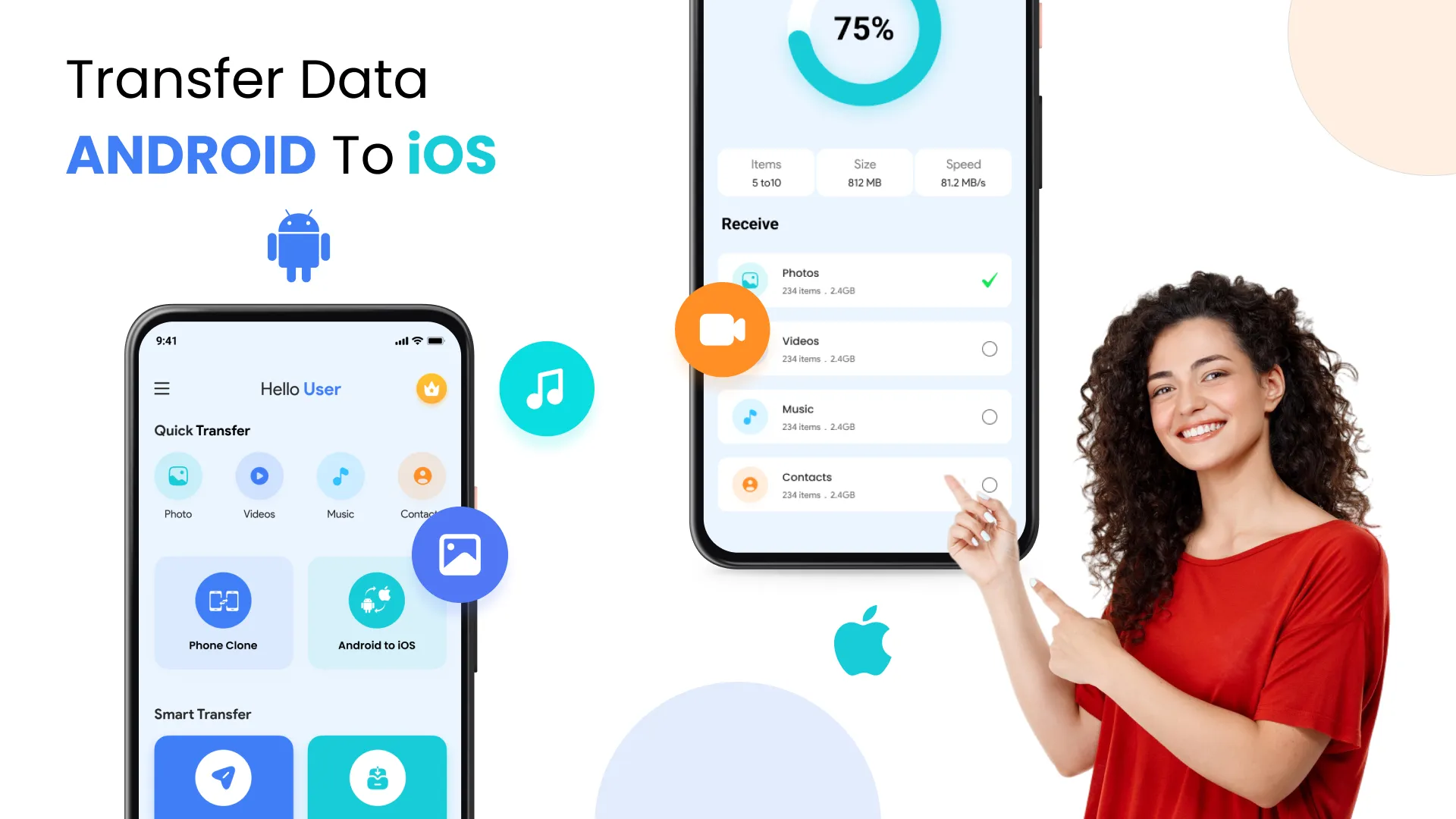 Transfer All Data - PhoneClone | Indus Appstore | Screenshot