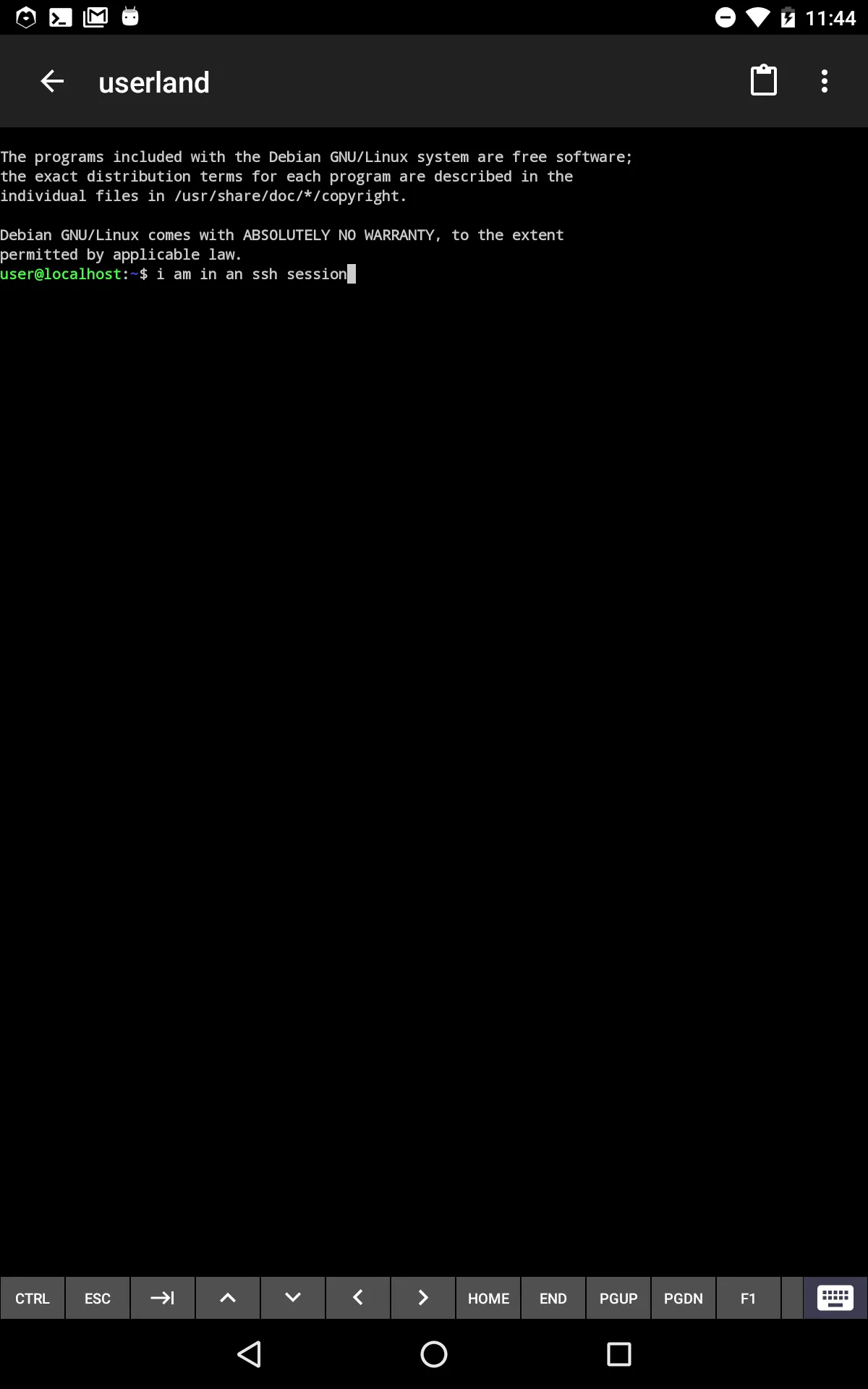 UserLAnd - Linux on Android | Indus Appstore | Screenshot
