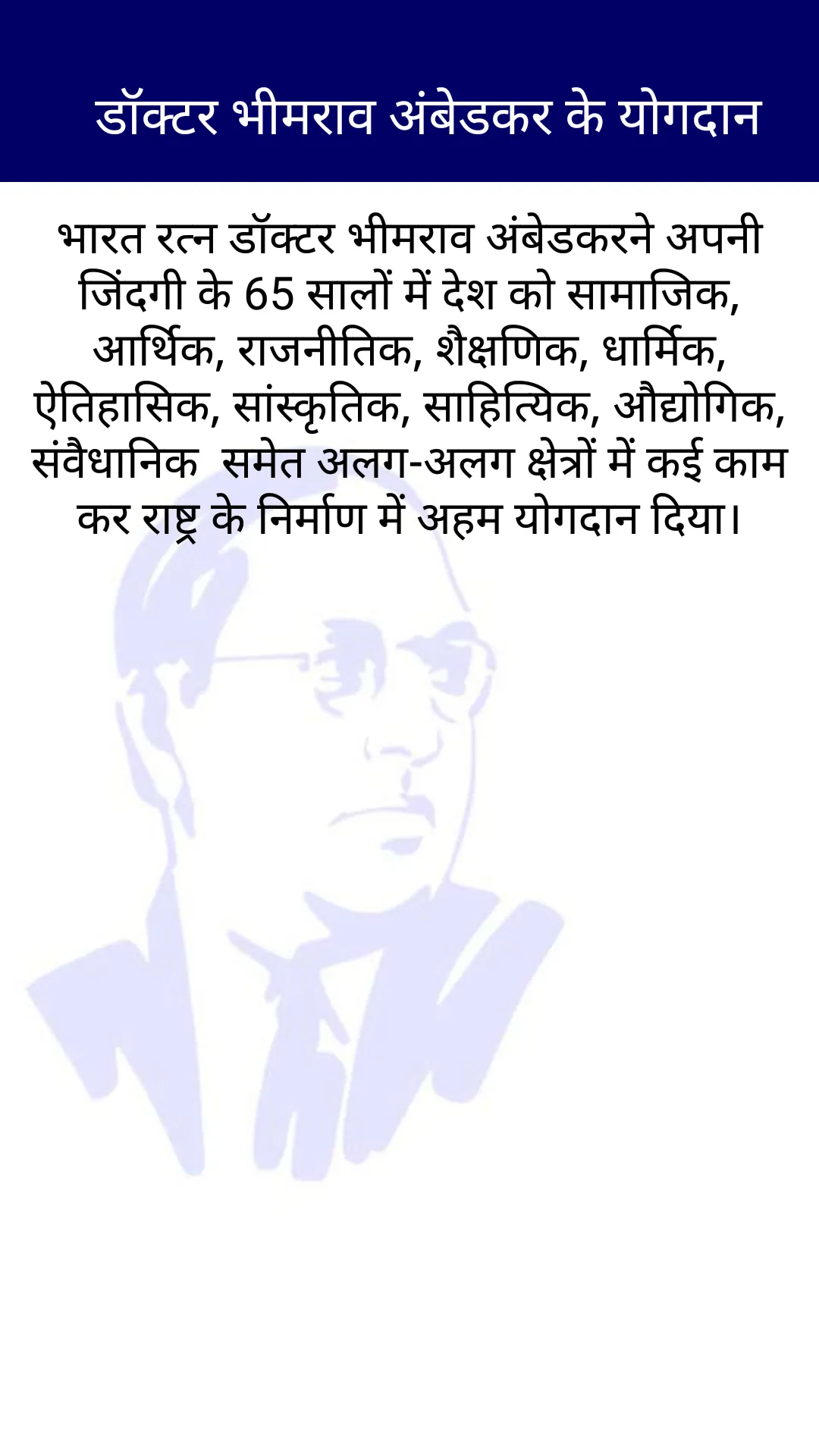 Dr. B.R Ambedkar History Hindi | Indus Appstore | Screenshot