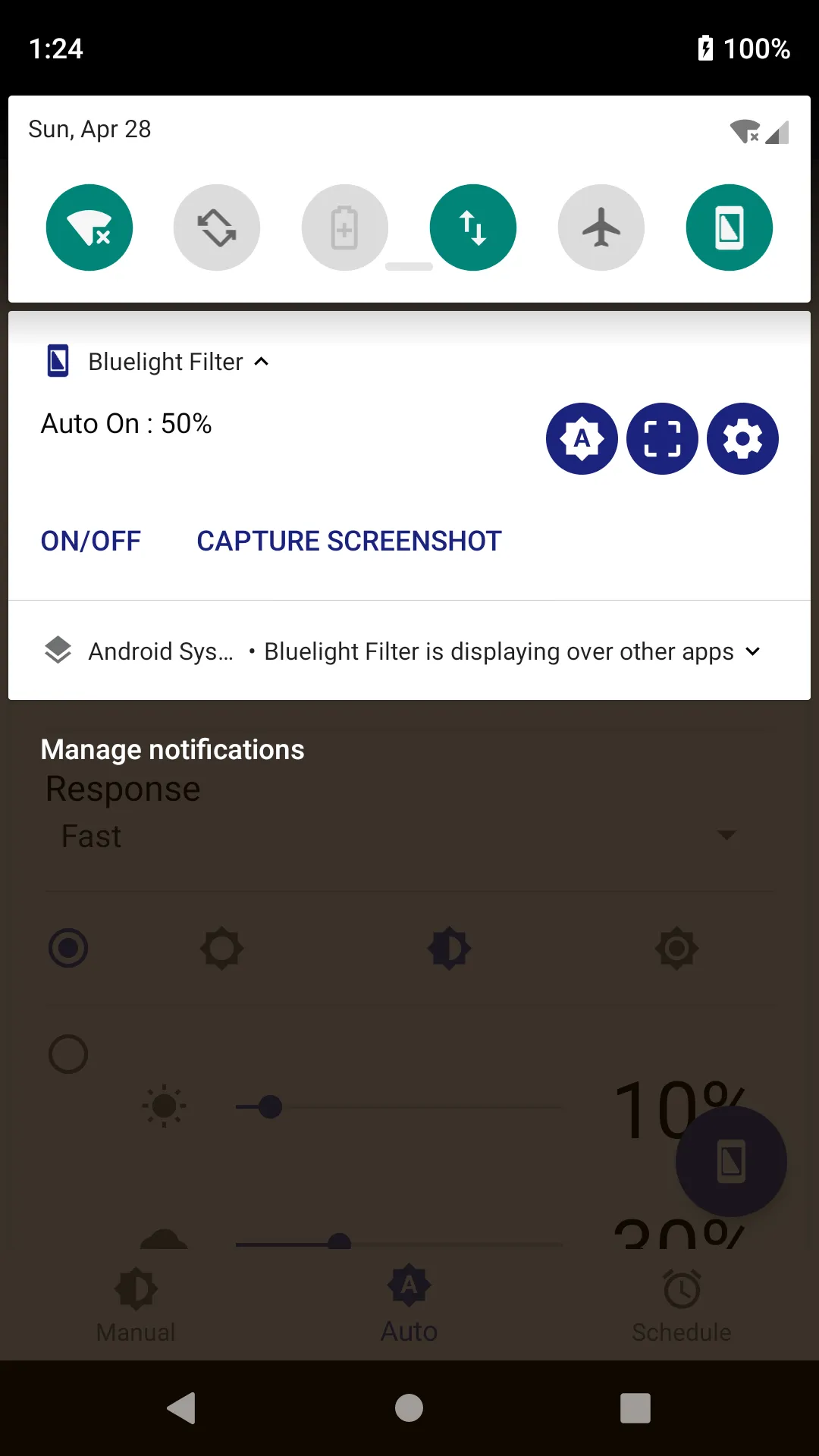 Bluelight Filter for Eye Care | Indus Appstore | Screenshot