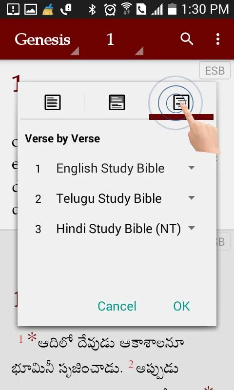 Study Bibles (Multiple Languag | Indus Appstore | Screenshot