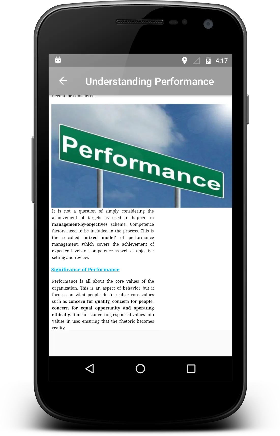 Performance Management | Indus Appstore | Screenshot