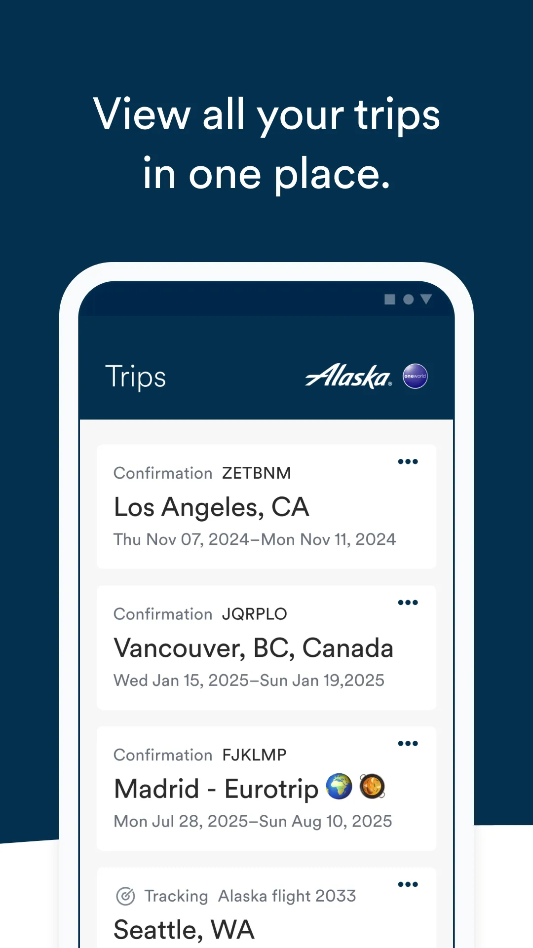 Alaska Airlines - Travel | Indus Appstore | Screenshot