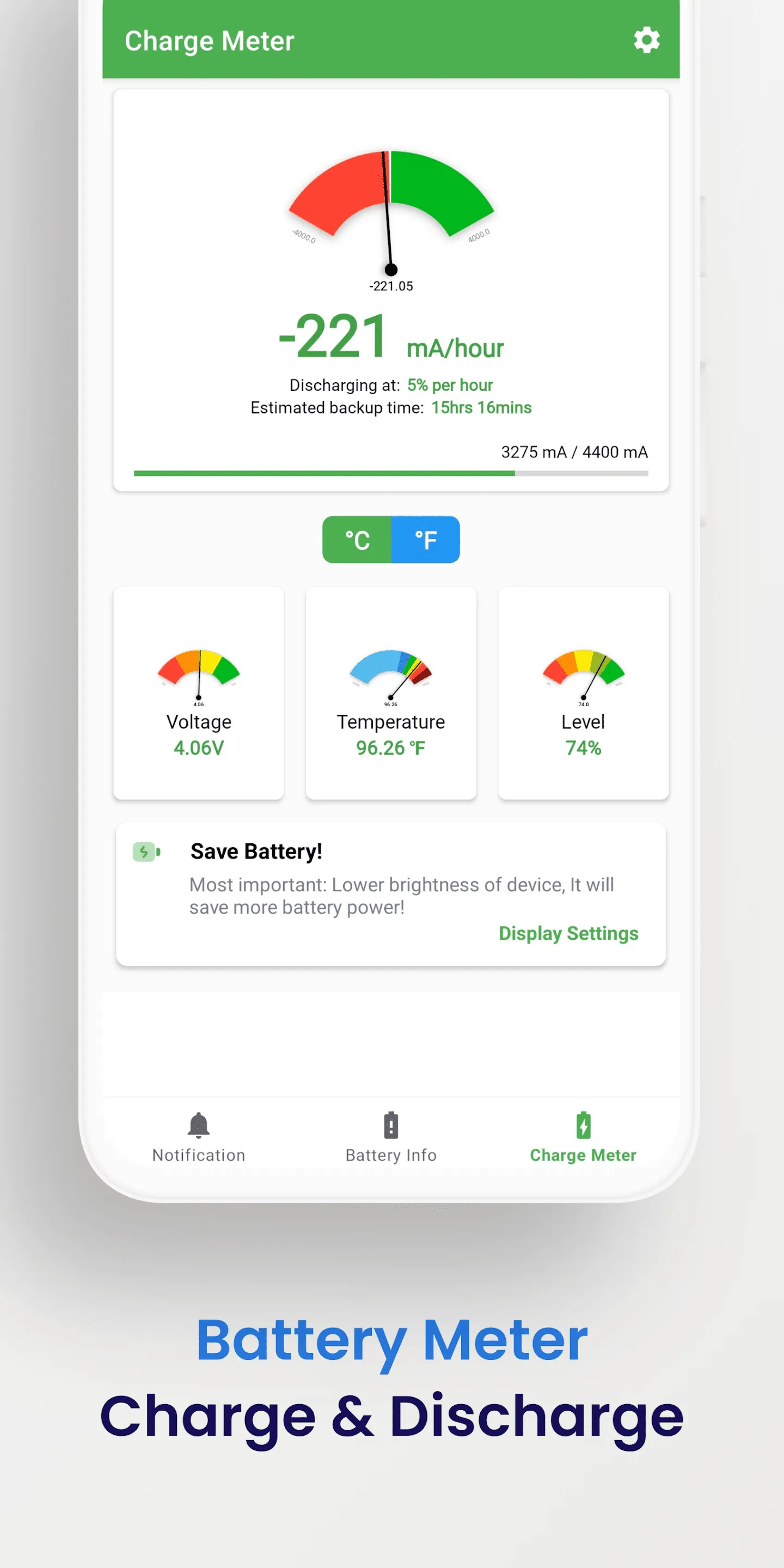 Battery Sound Notification | Indus Appstore | Screenshot