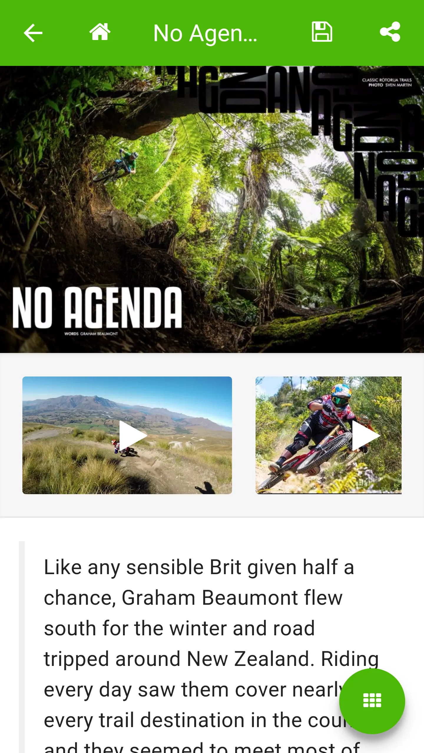 IMB - Mountain Bike Mag | Indus Appstore | Screenshot