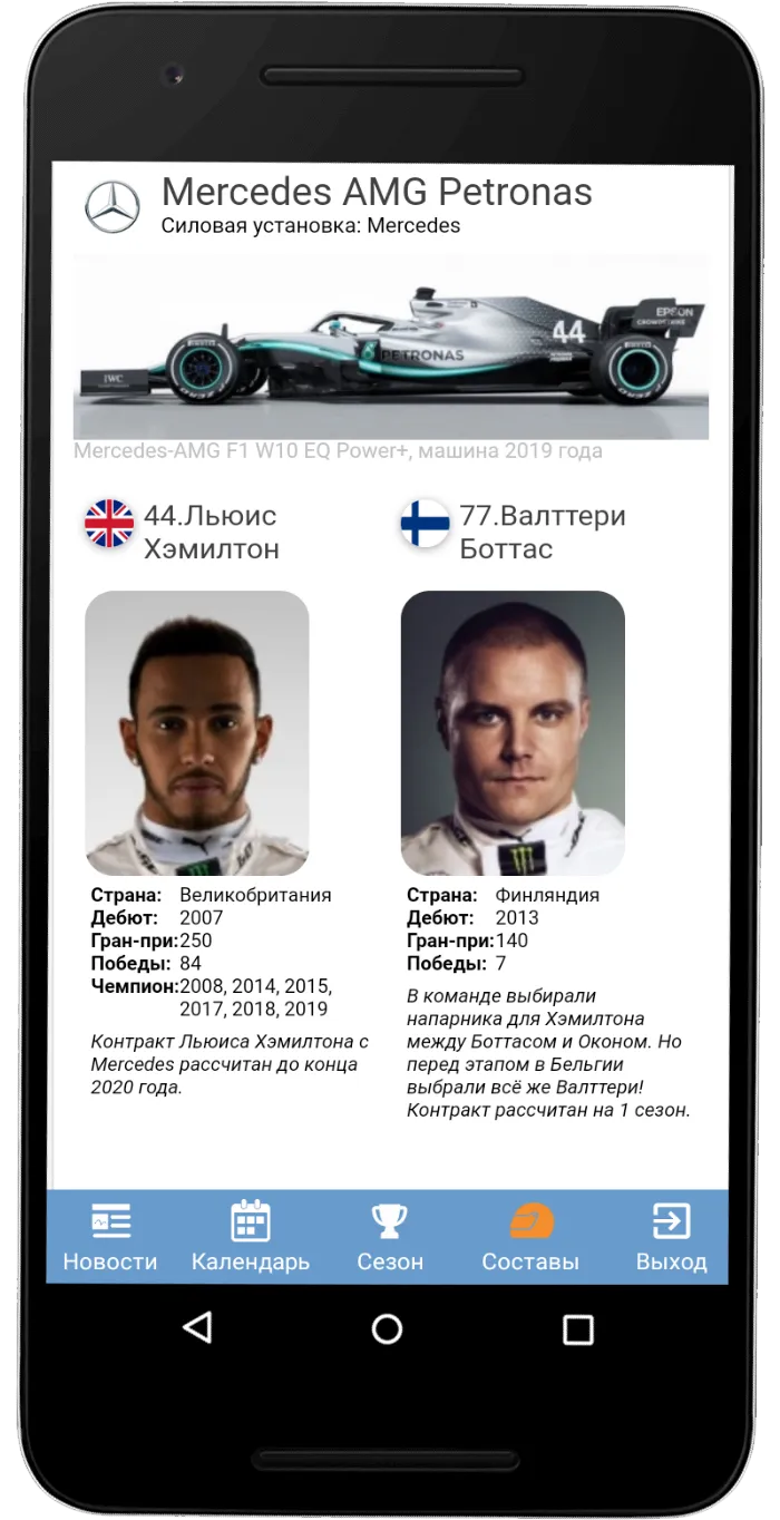 Формула 1 от F1Report.Ru | Indus Appstore | Screenshot