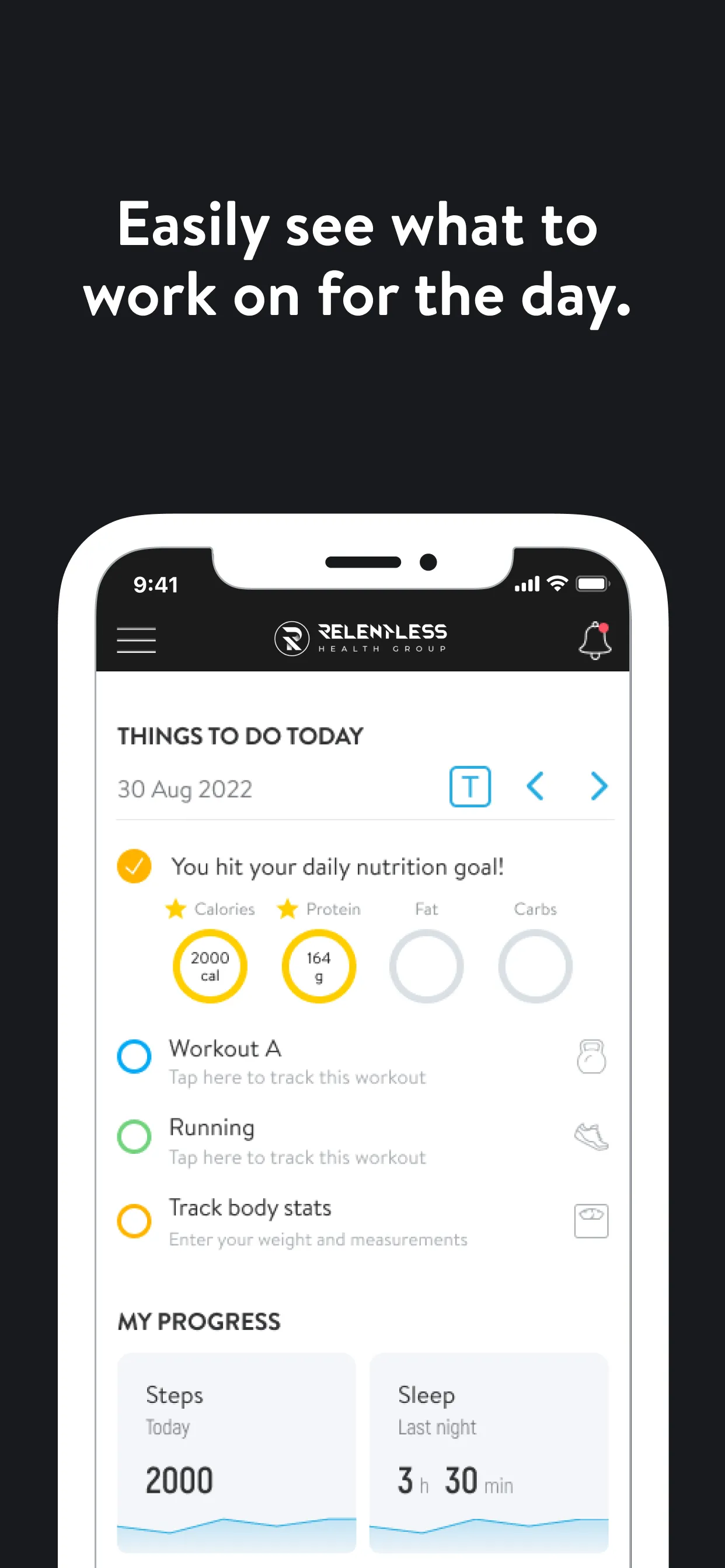 Relentless Health | Indus Appstore | Screenshot