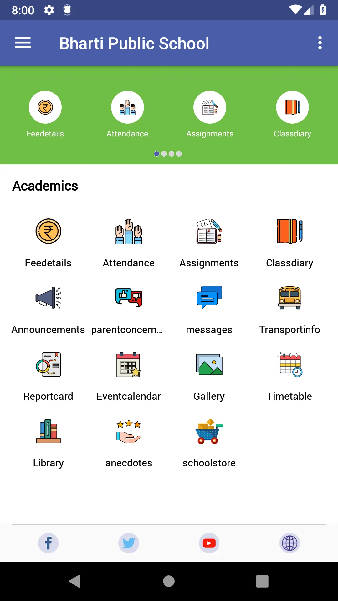 Bharti Public School | Indus Appstore | Screenshot