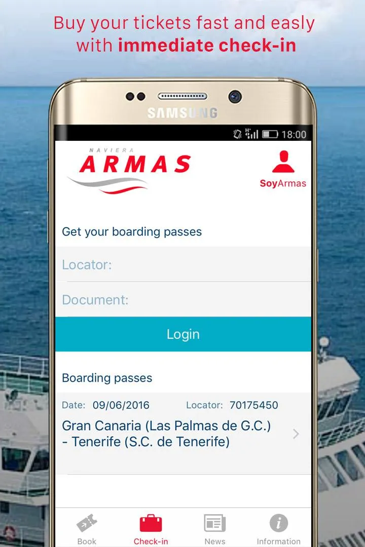 NAVIERA ARMAS: ferries | Indus Appstore | Screenshot