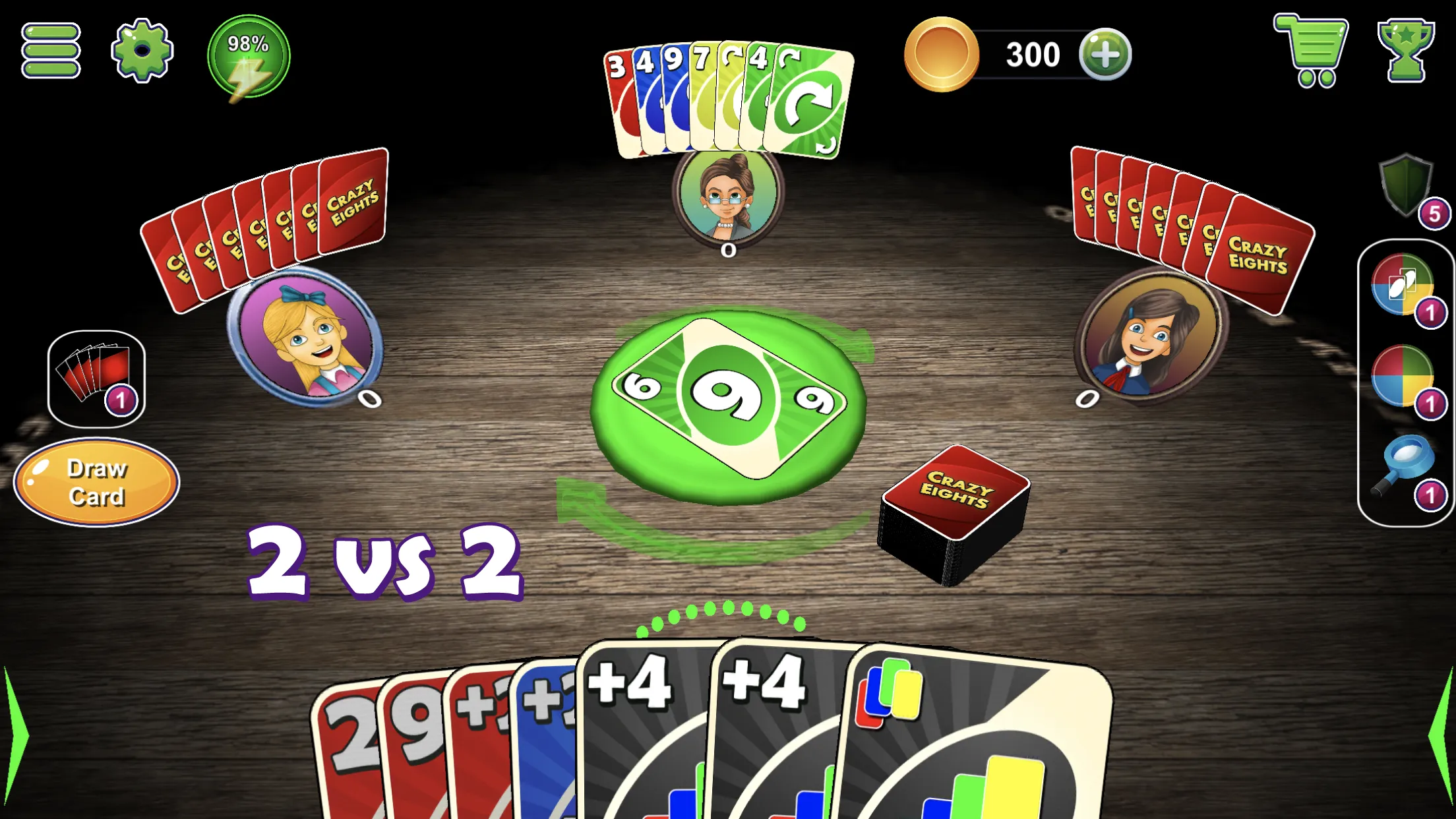 Crazy Eights 3D | Indus Appstore | Screenshot