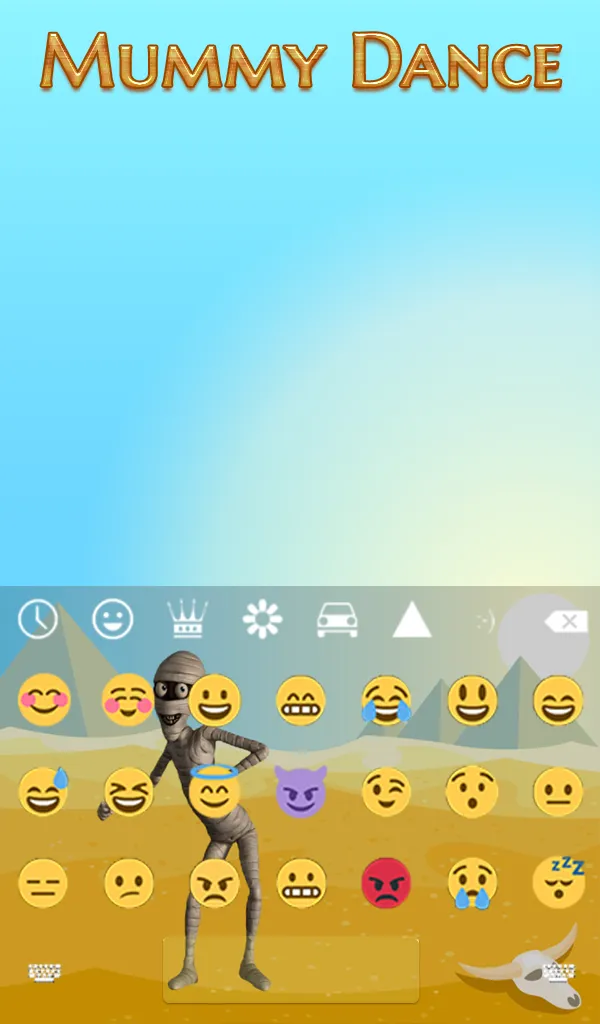 Mummy Dance Keyboard Theme HD | Indus Appstore | Screenshot