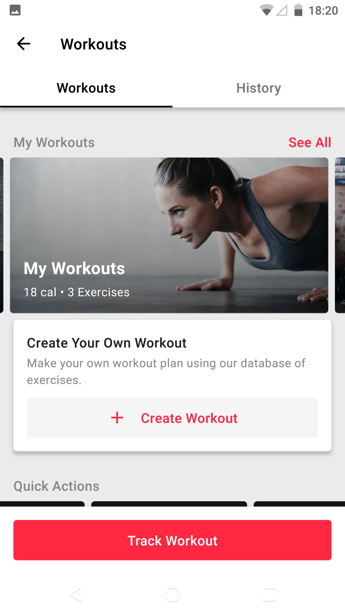 Centre Multisports Workouts | Indus Appstore | Screenshot