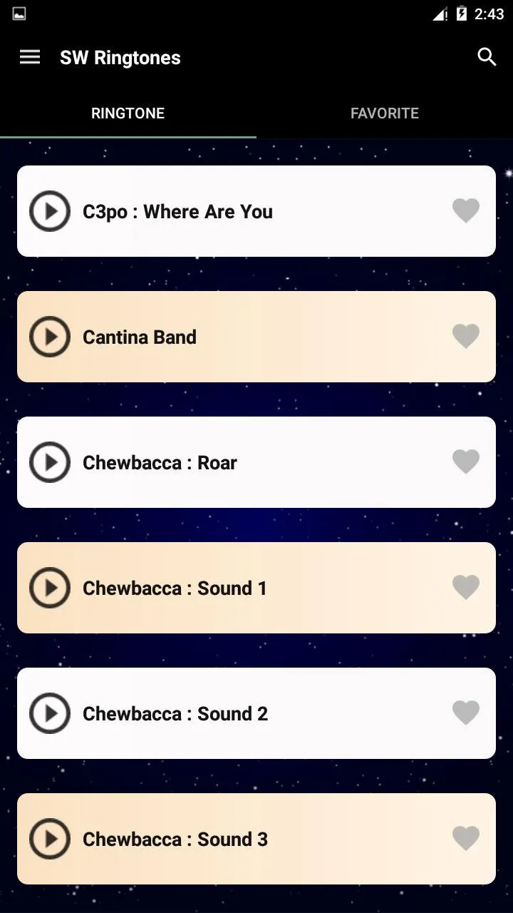 Sw Ringtones | Indus Appstore | Screenshot