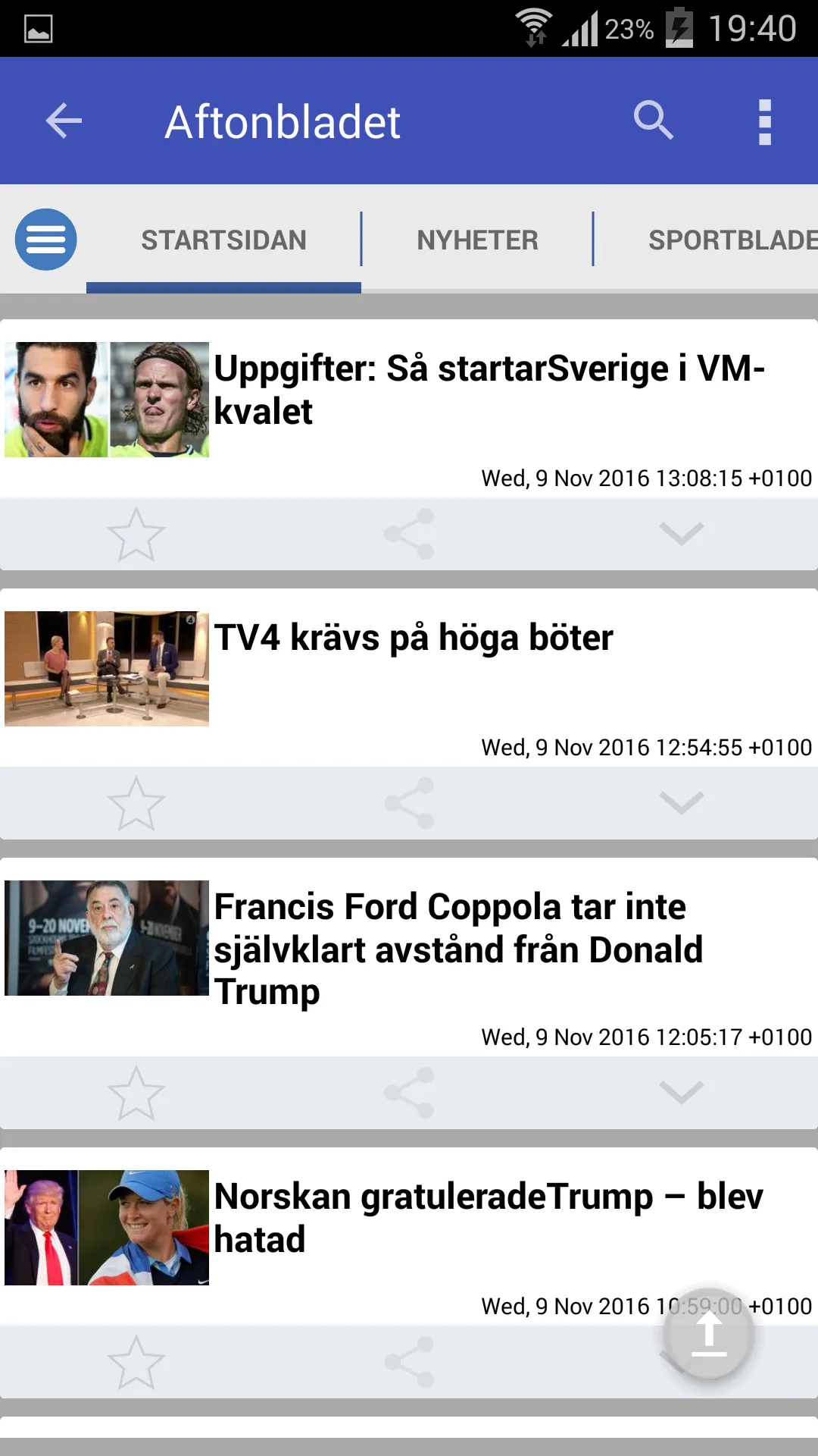 Swedish News | Indus Appstore | Screenshot