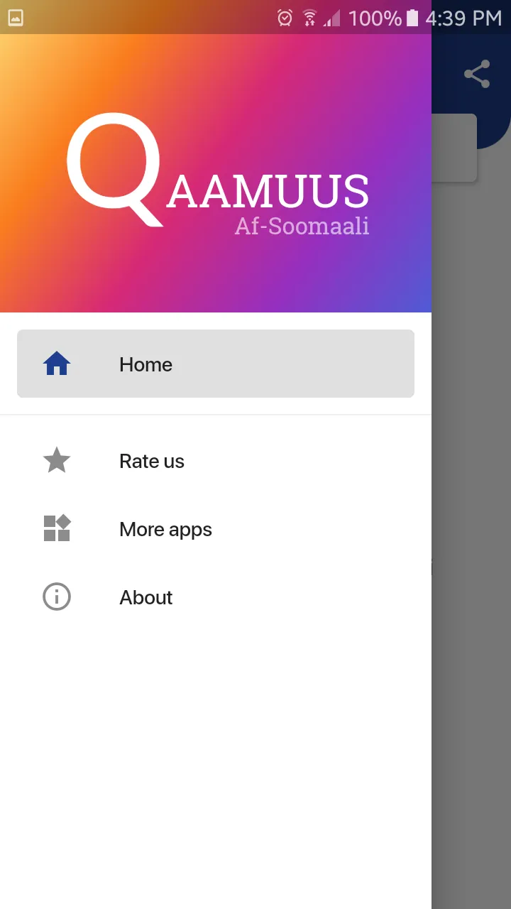 Qaamuus - Somali to Somali Dic | Indus Appstore | Screenshot