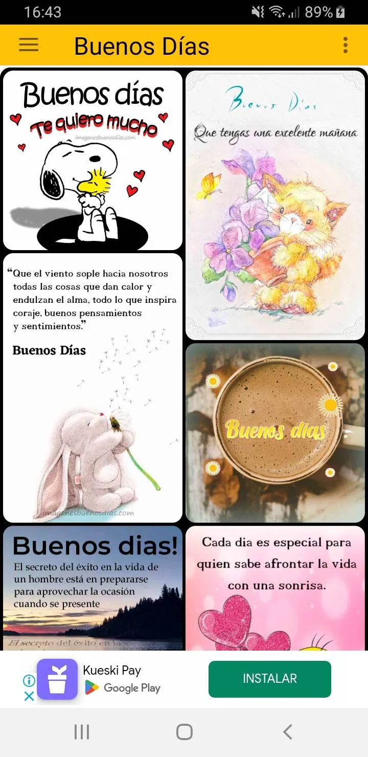 Buenos Días, Imágenes y Gifs | Indus Appstore | Screenshot